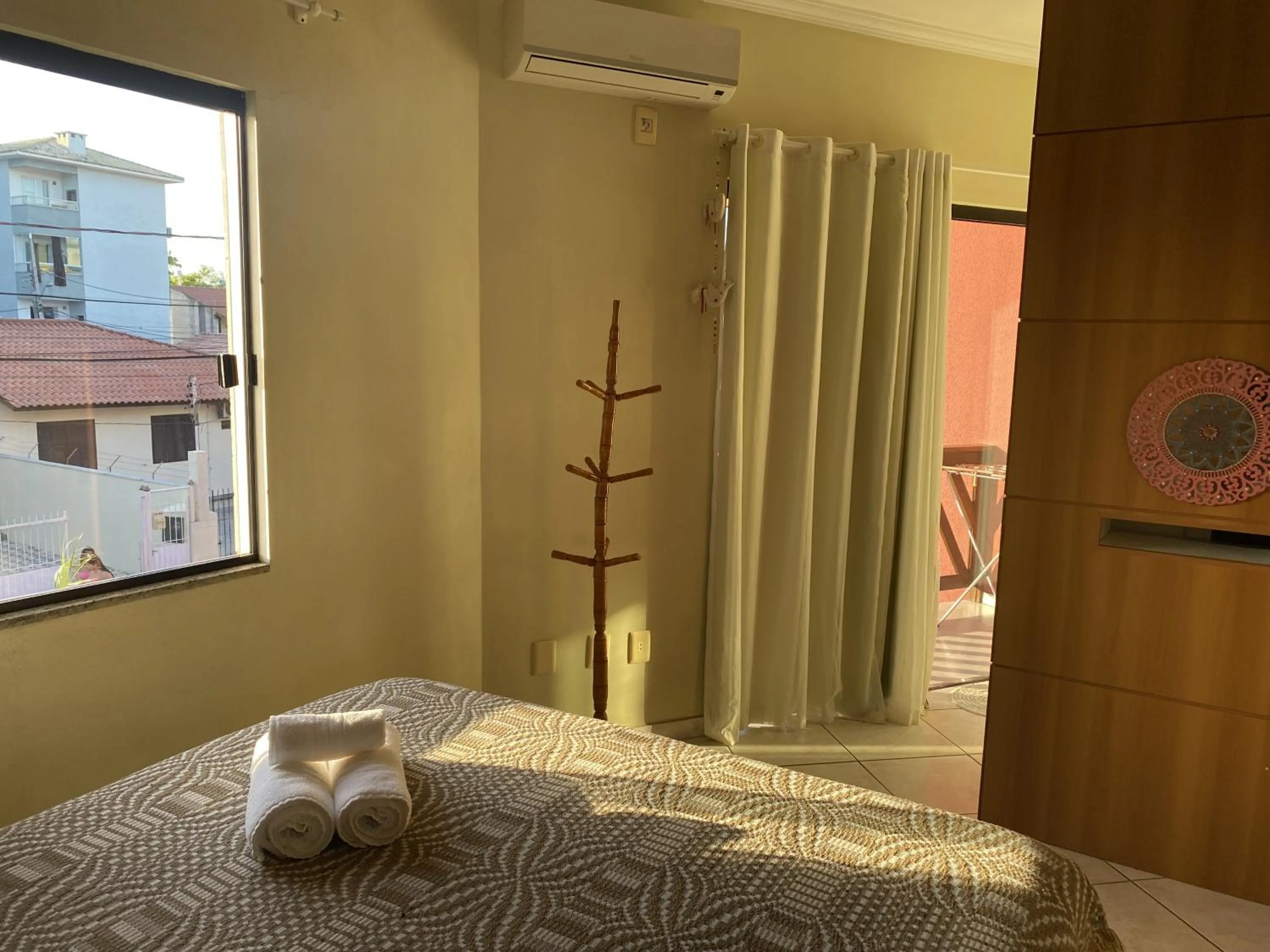 Bed in Pousada Praia dos Ingleses