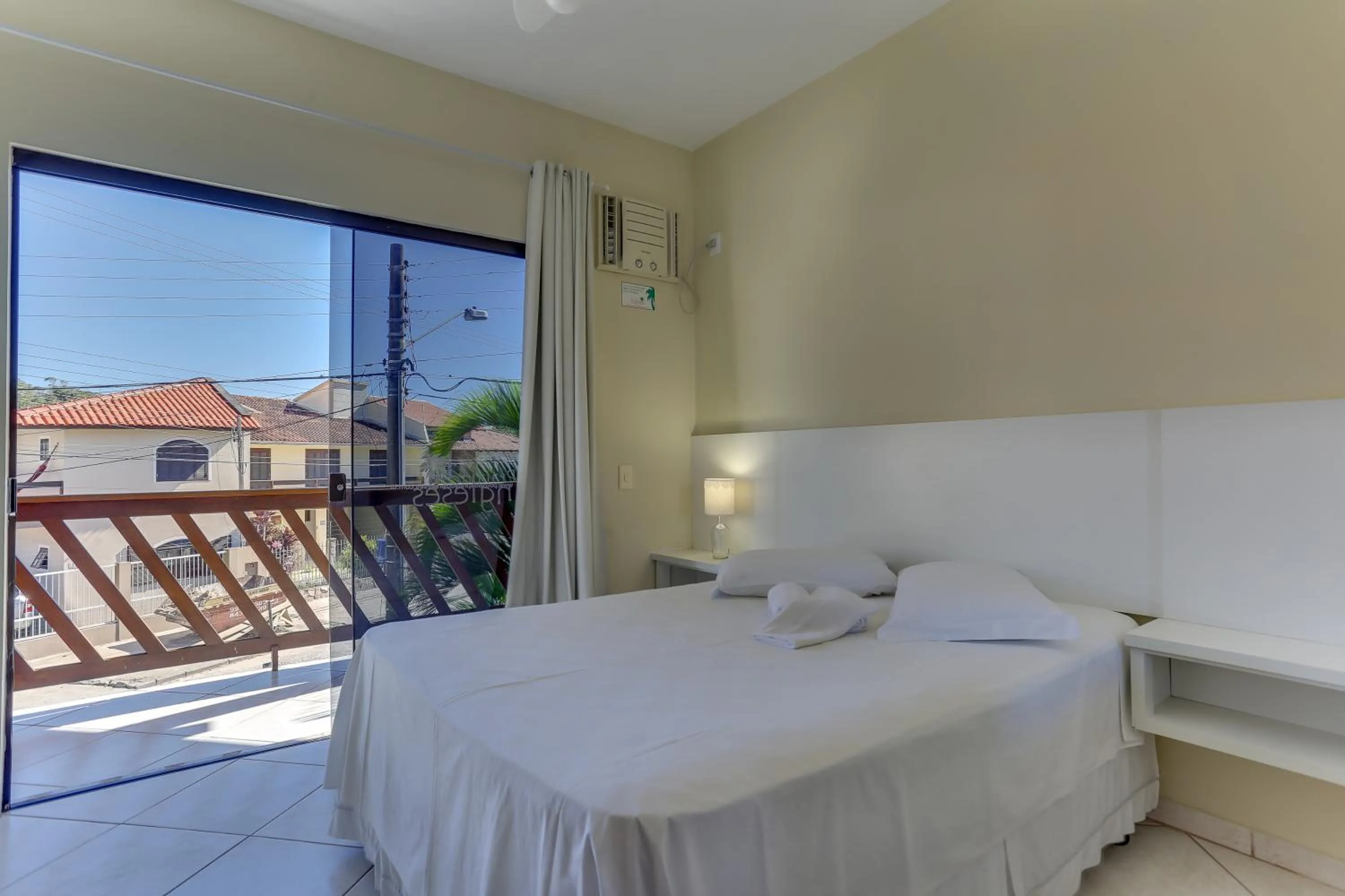 Bed in Pousada Praia dos Ingleses