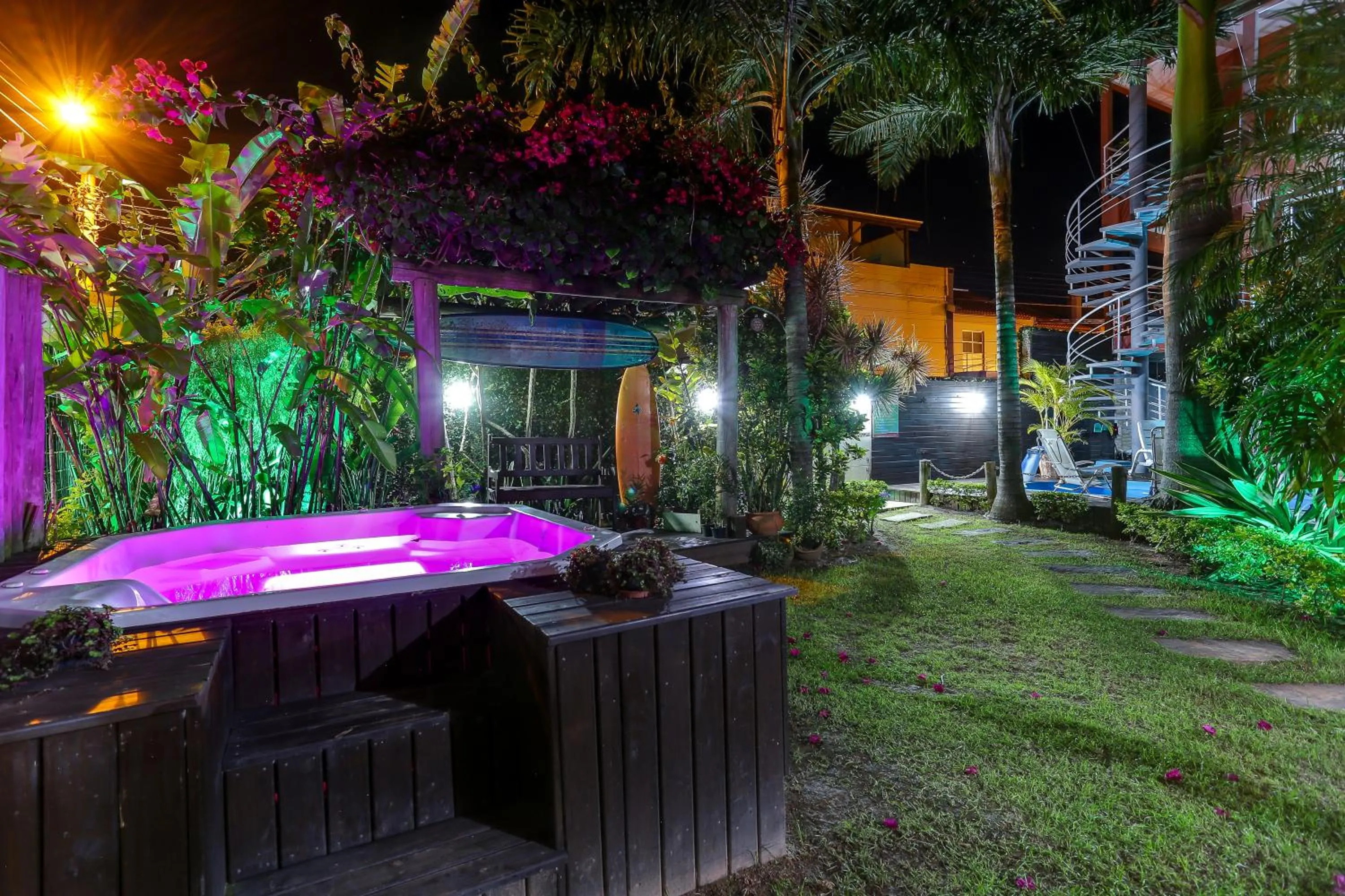 Night in Pousada Praia dos Ingleses