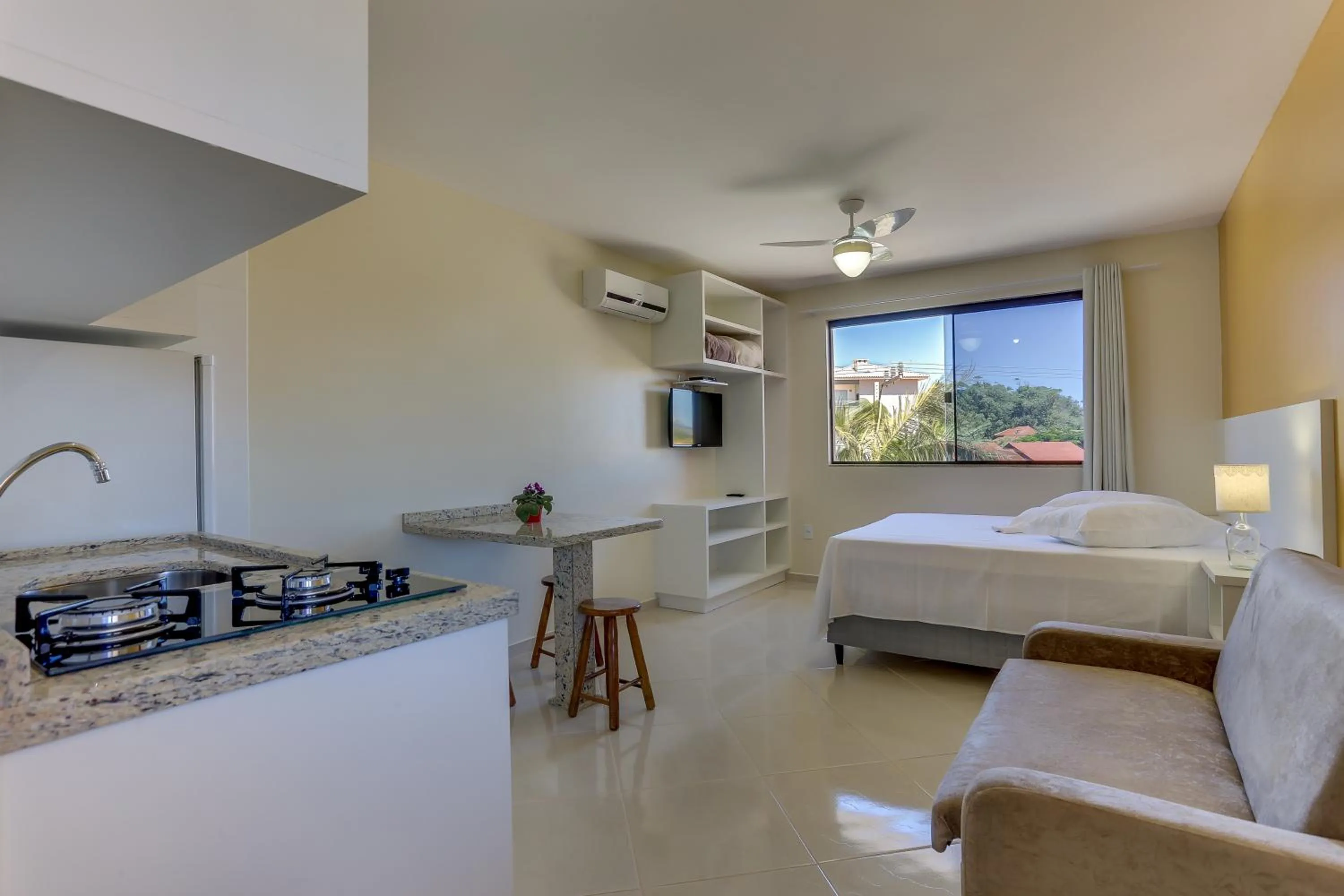 Bed in Pousada Praia dos Ingleses