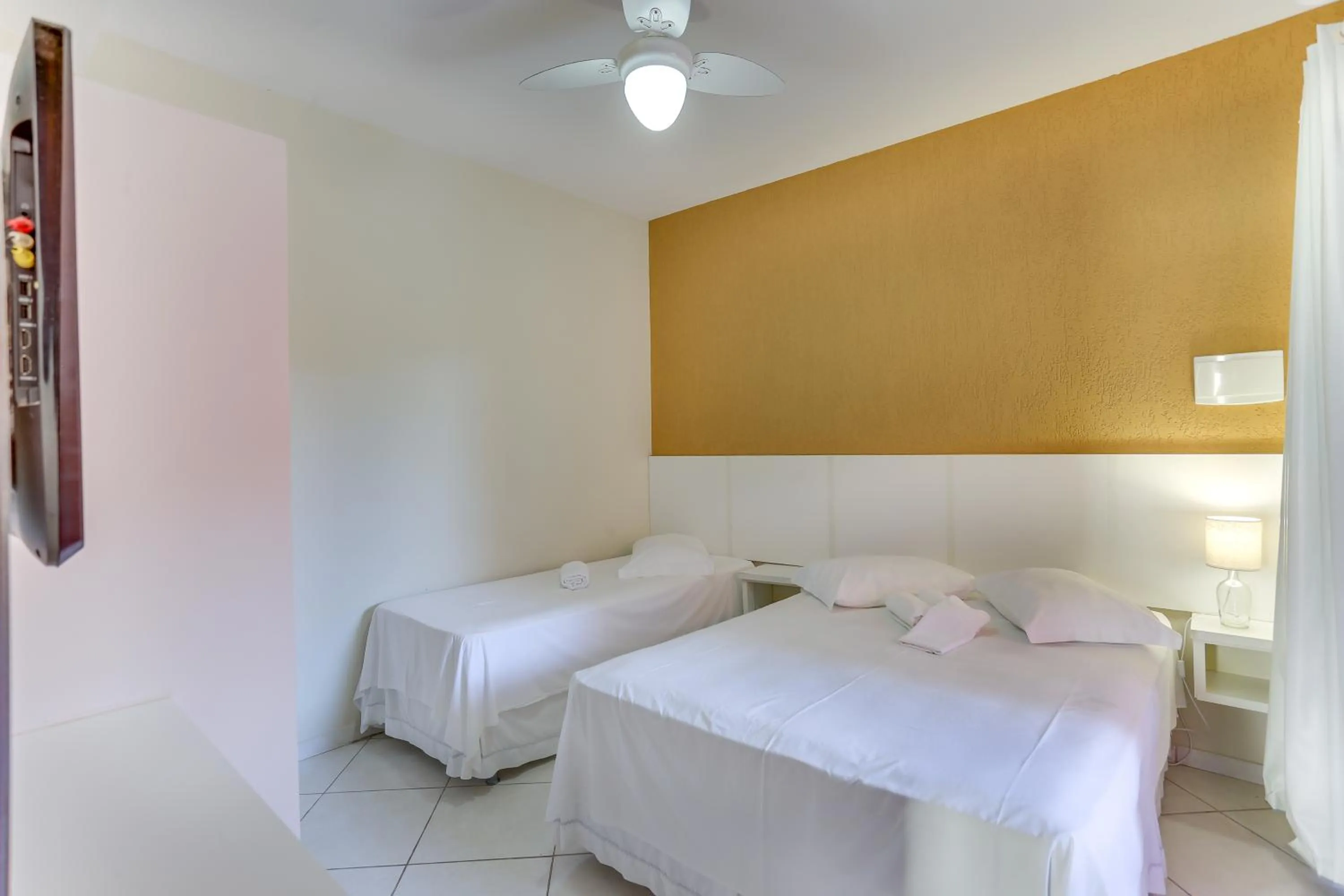 Bed in Pousada Praia dos Ingleses