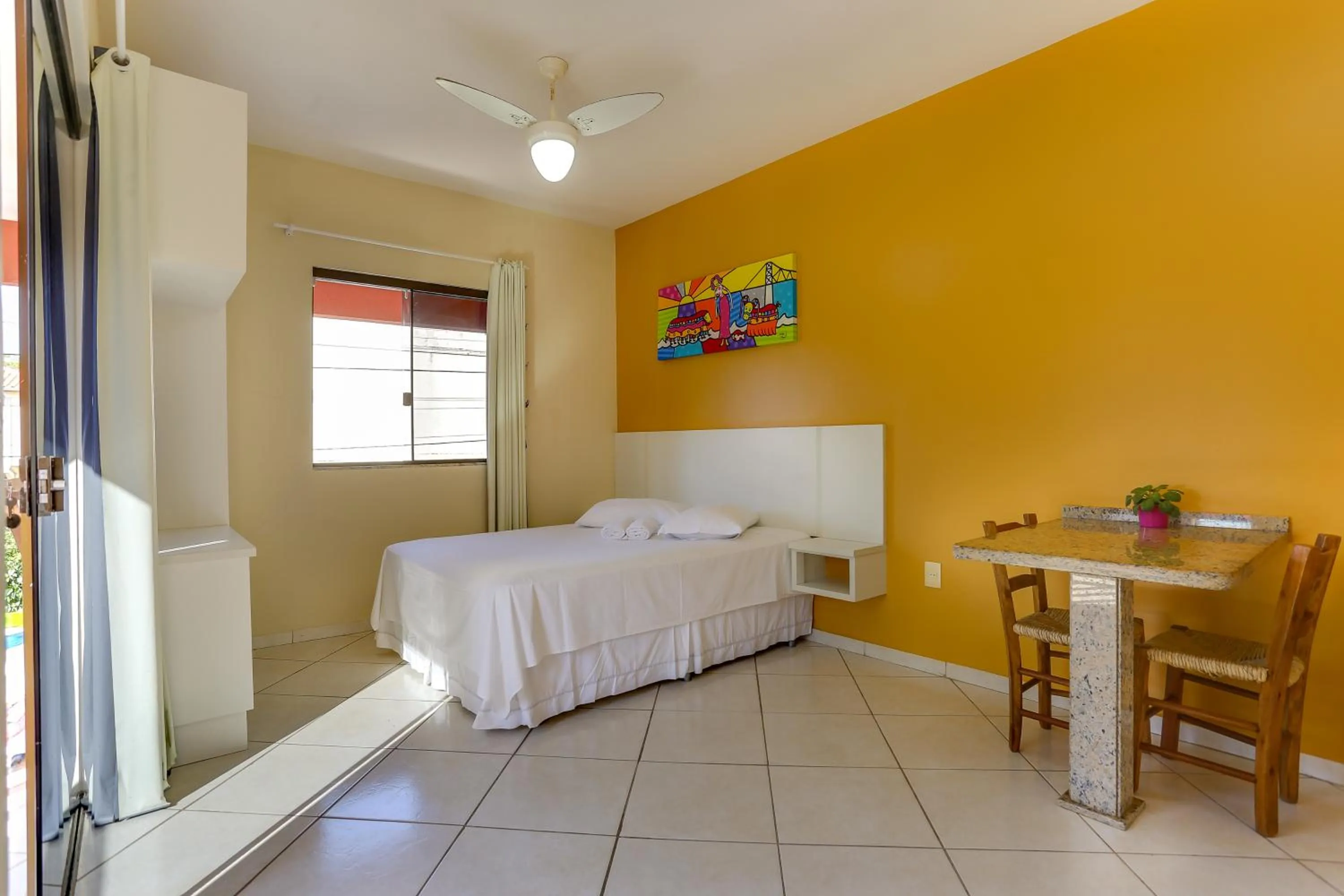 Bed in Pousada Praia dos Ingleses