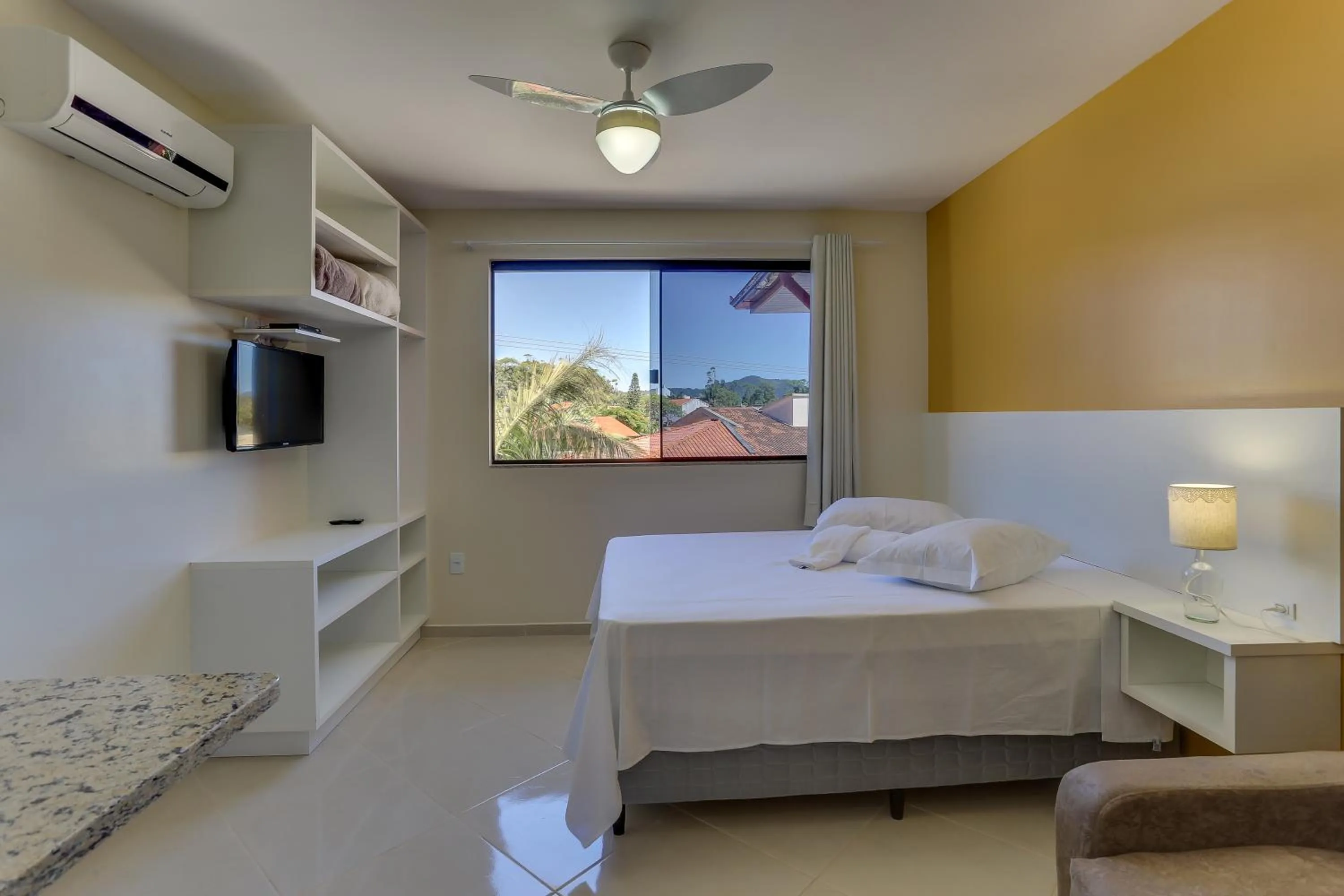 Bed in Pousada Praia dos Ingleses