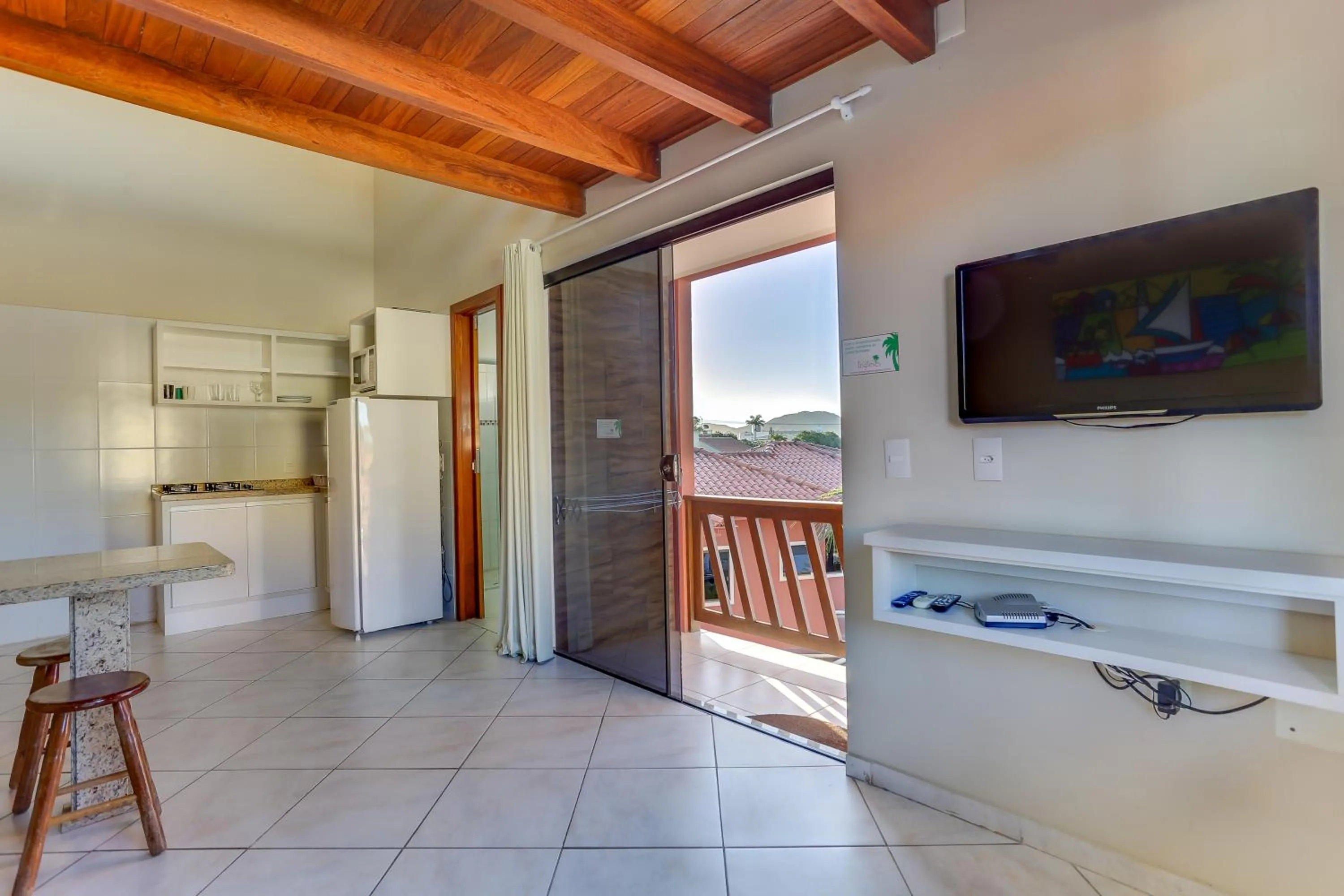 TV and multimedia in Pousada Praia dos Ingleses