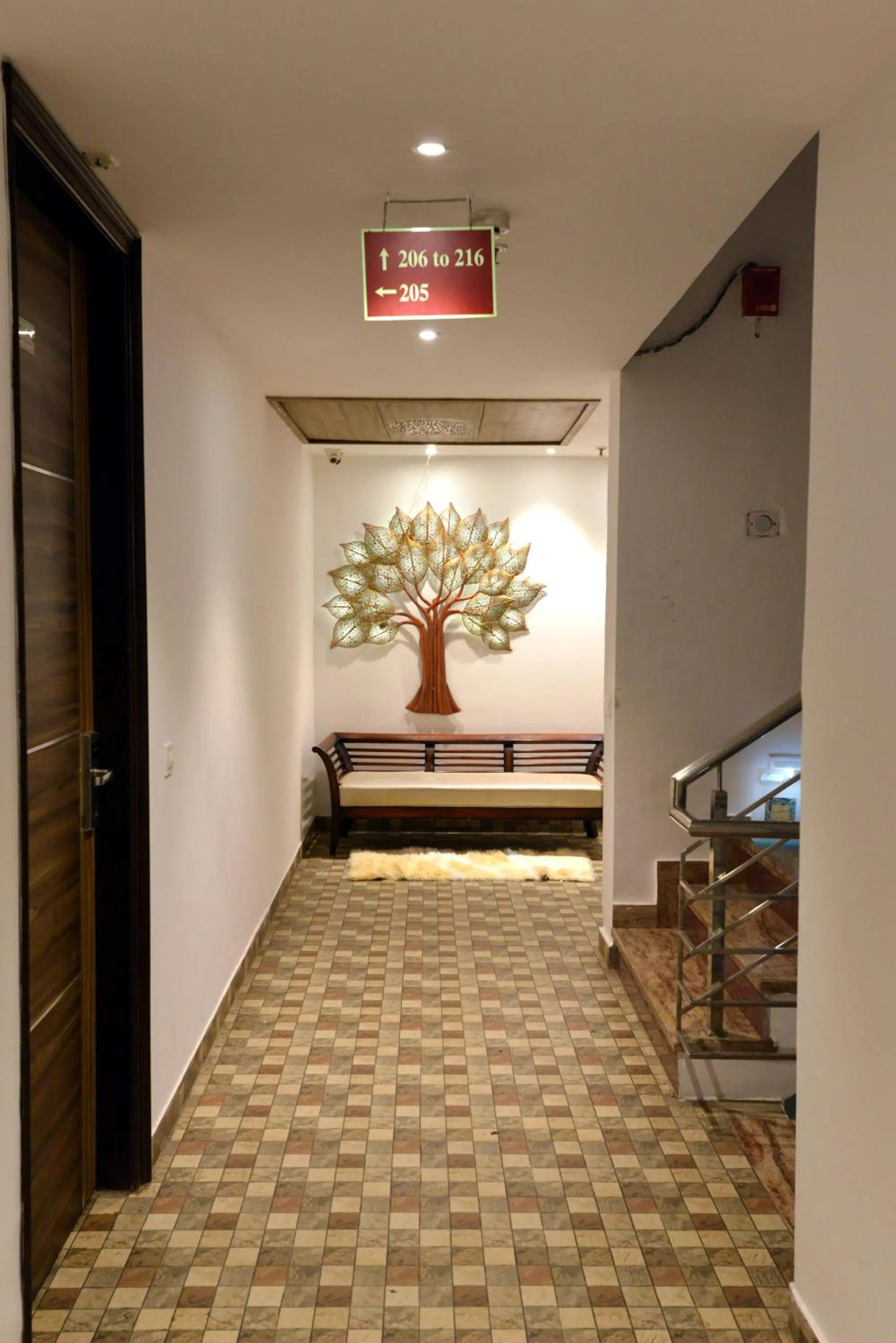 Lobby or reception, Bed in Hotel The Yellow