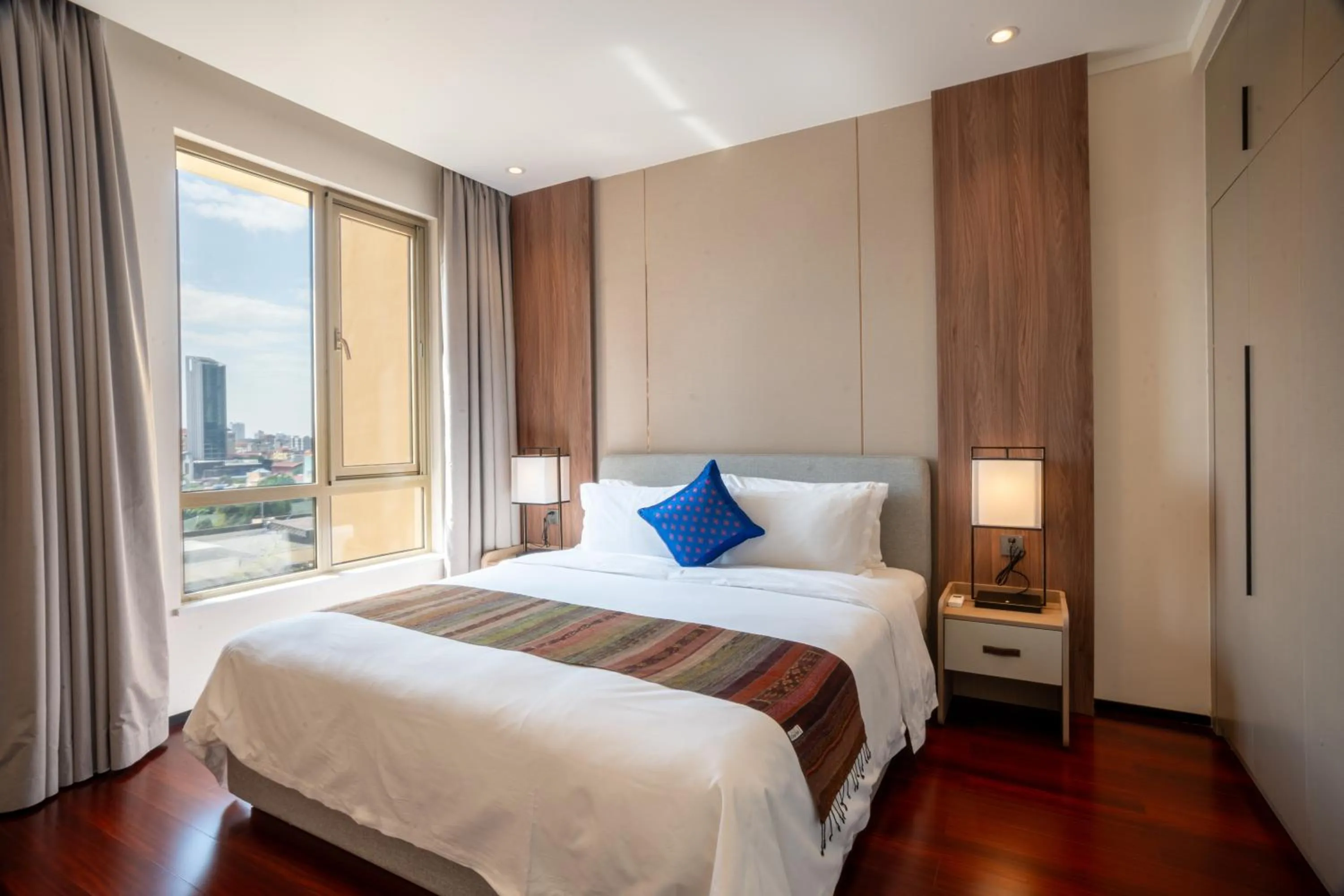 Bedroom, Bed in One Park Hotel & Residence