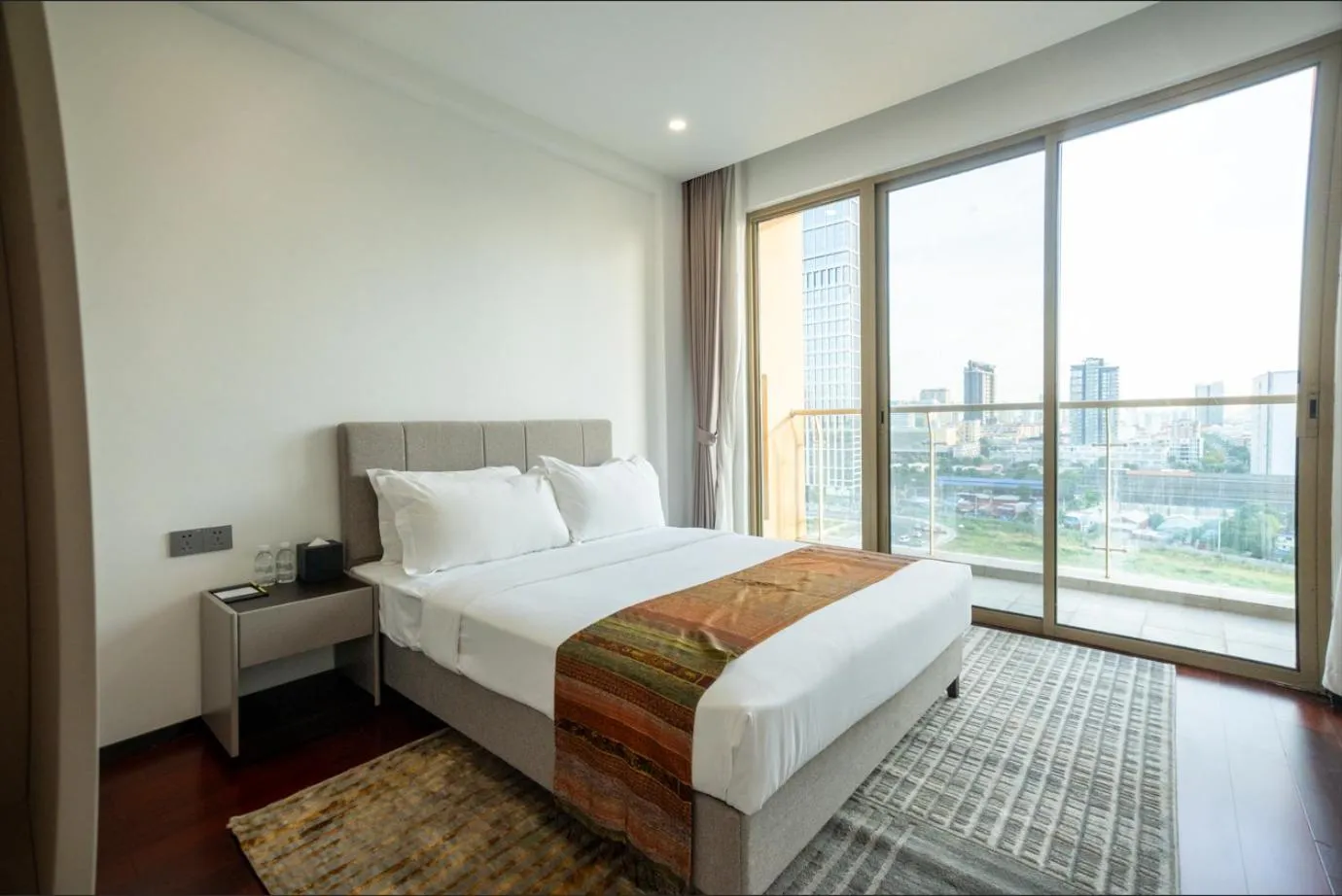 Bed in One Park Hotel & Residence