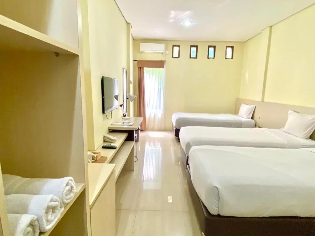 Bed in Albero Hotel Bogor