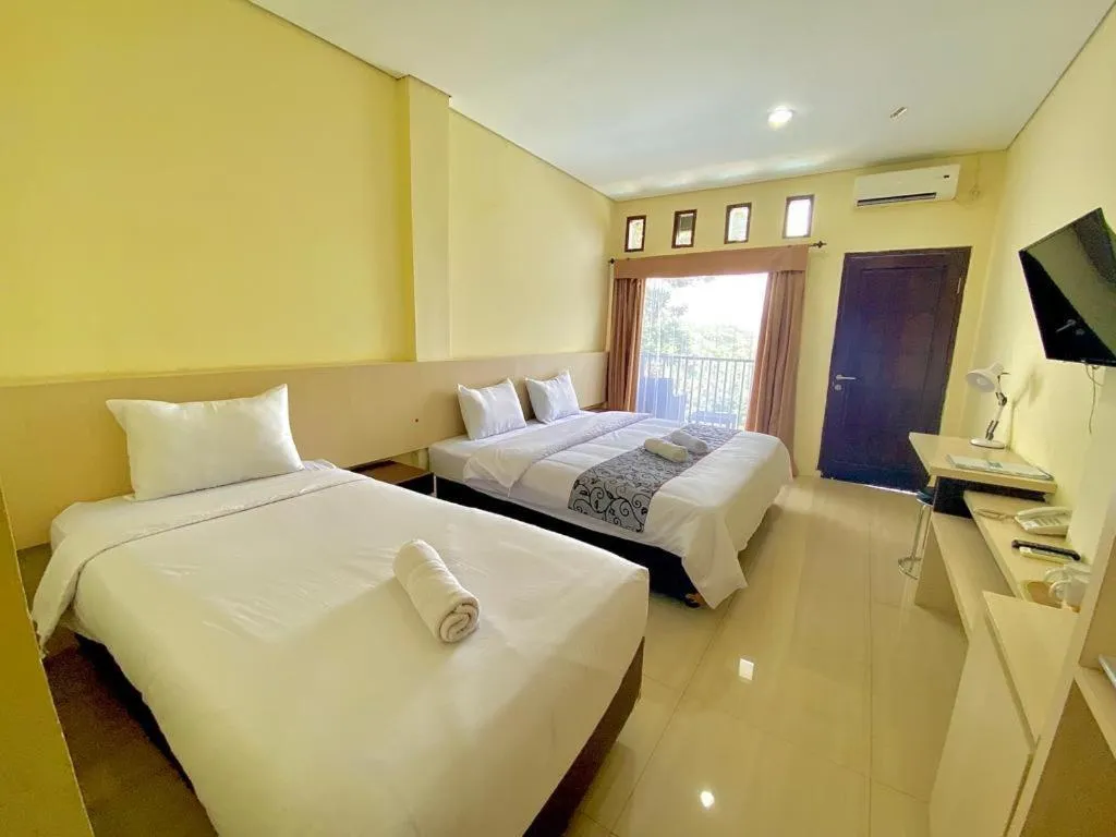 Bed in Albero Hotel Bogor