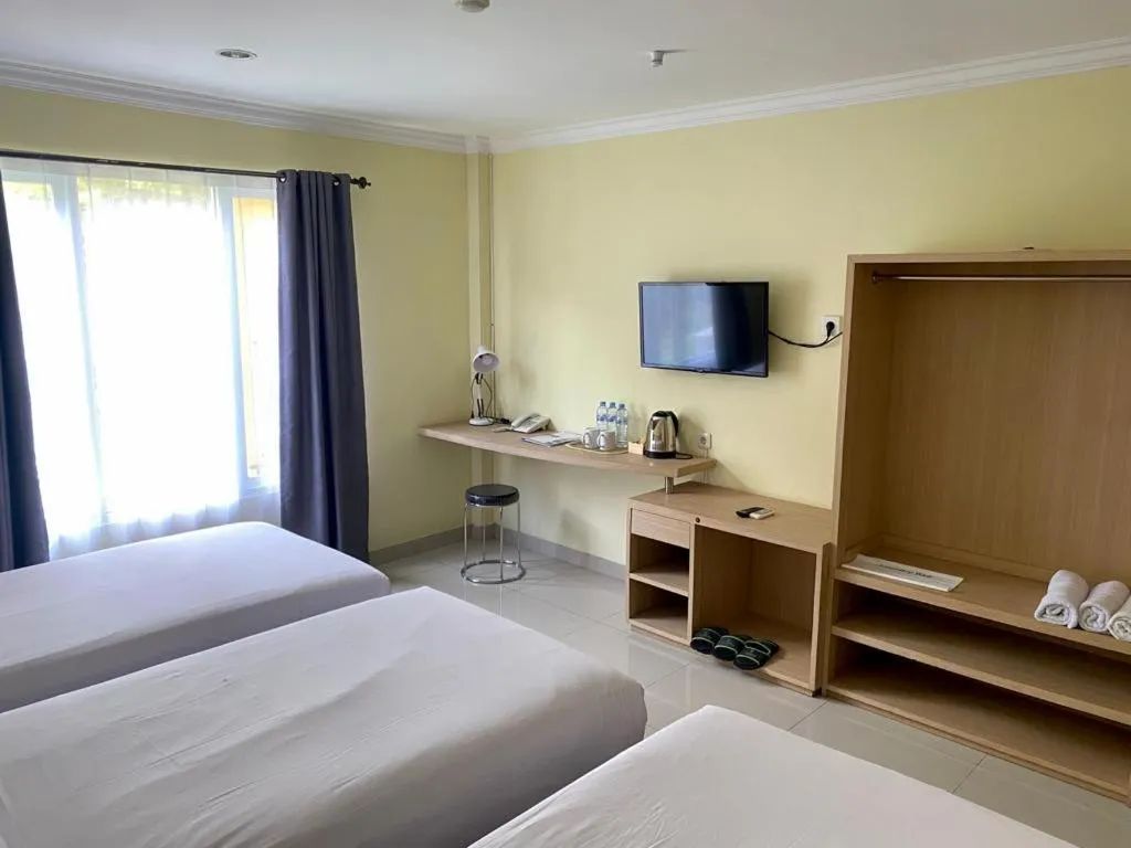 Bed in Albero Hotel Bogor