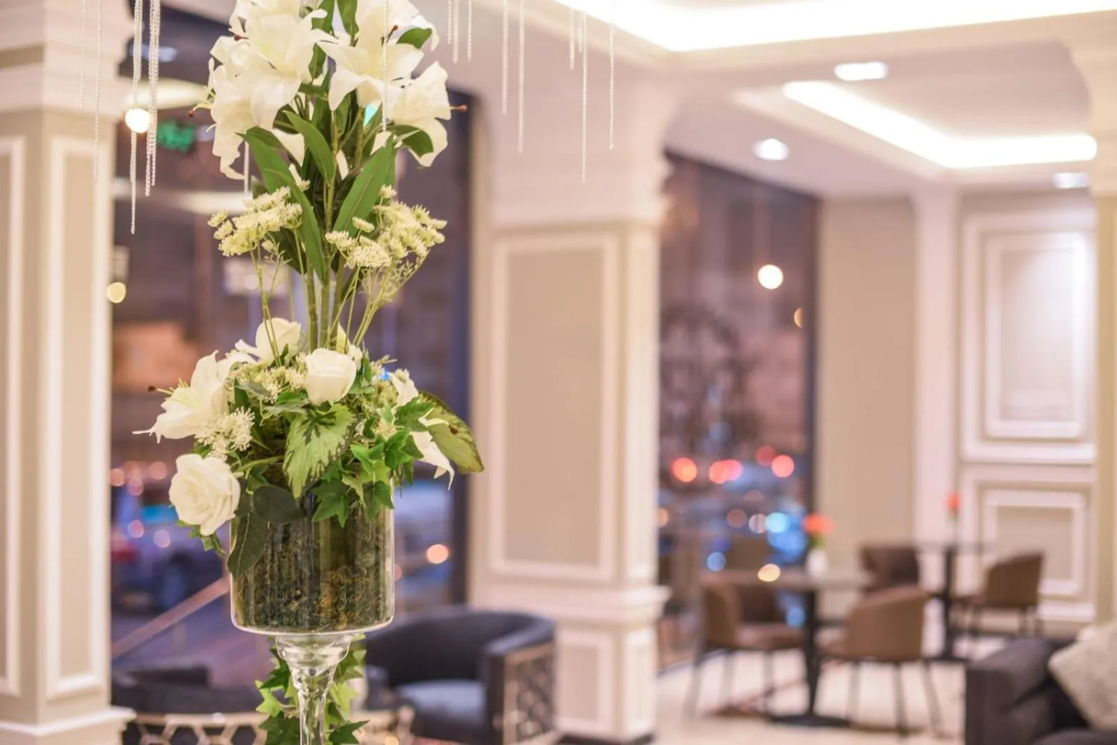 Lobby or reception in Grand Flora Hotel