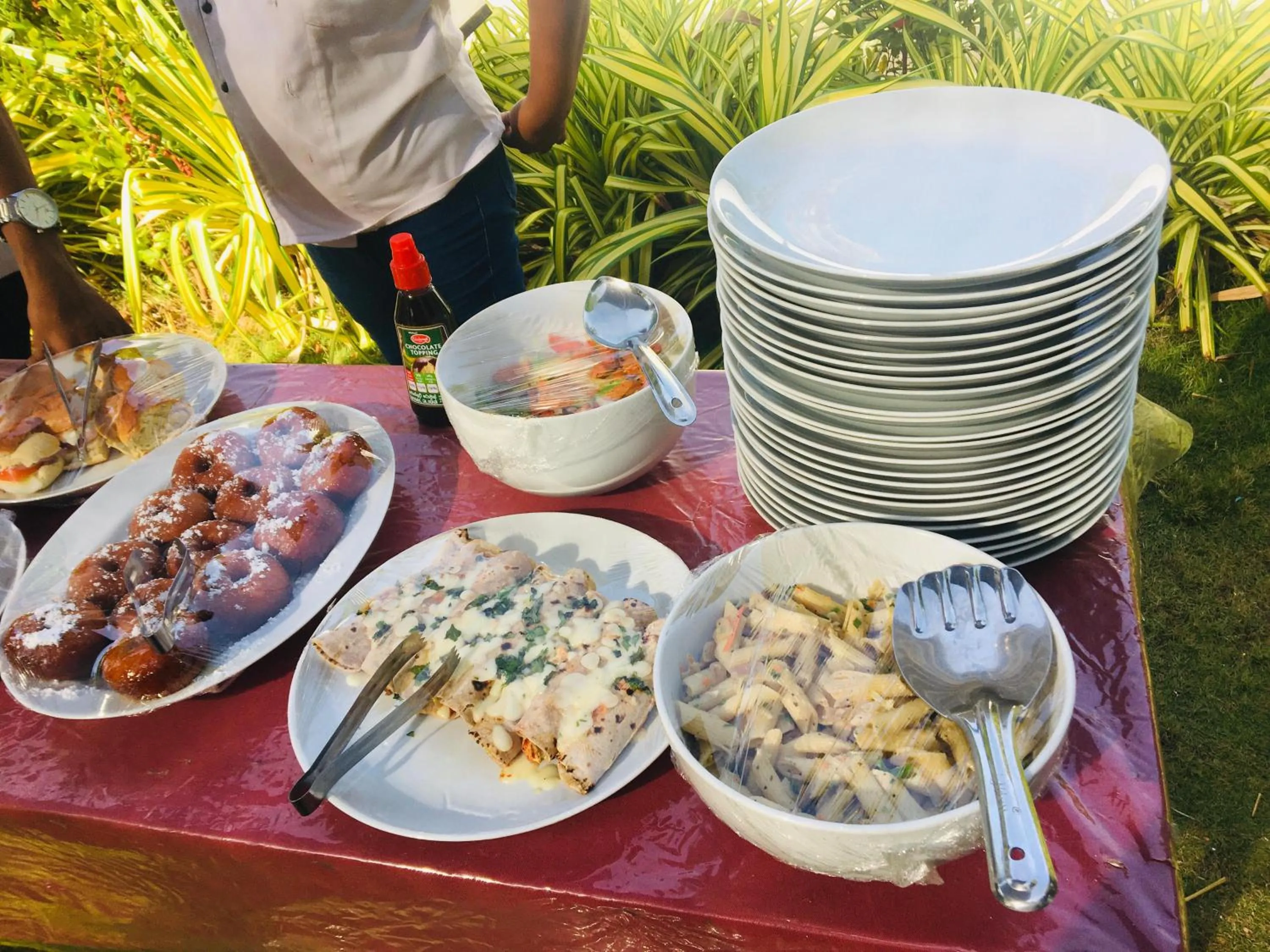 Breakfast in J7 Villaj Resort