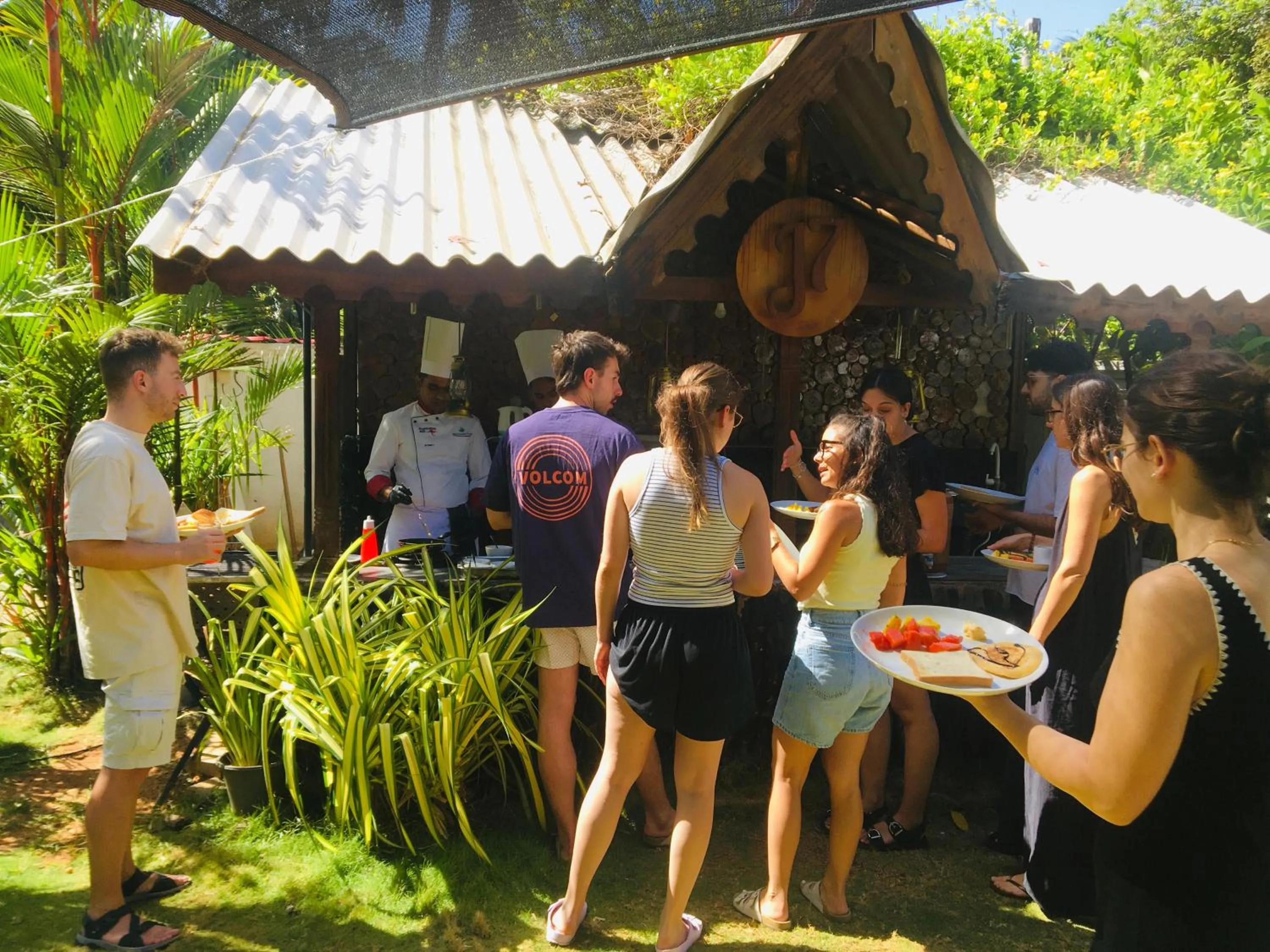 Breakfast in J7 Villaj Resort