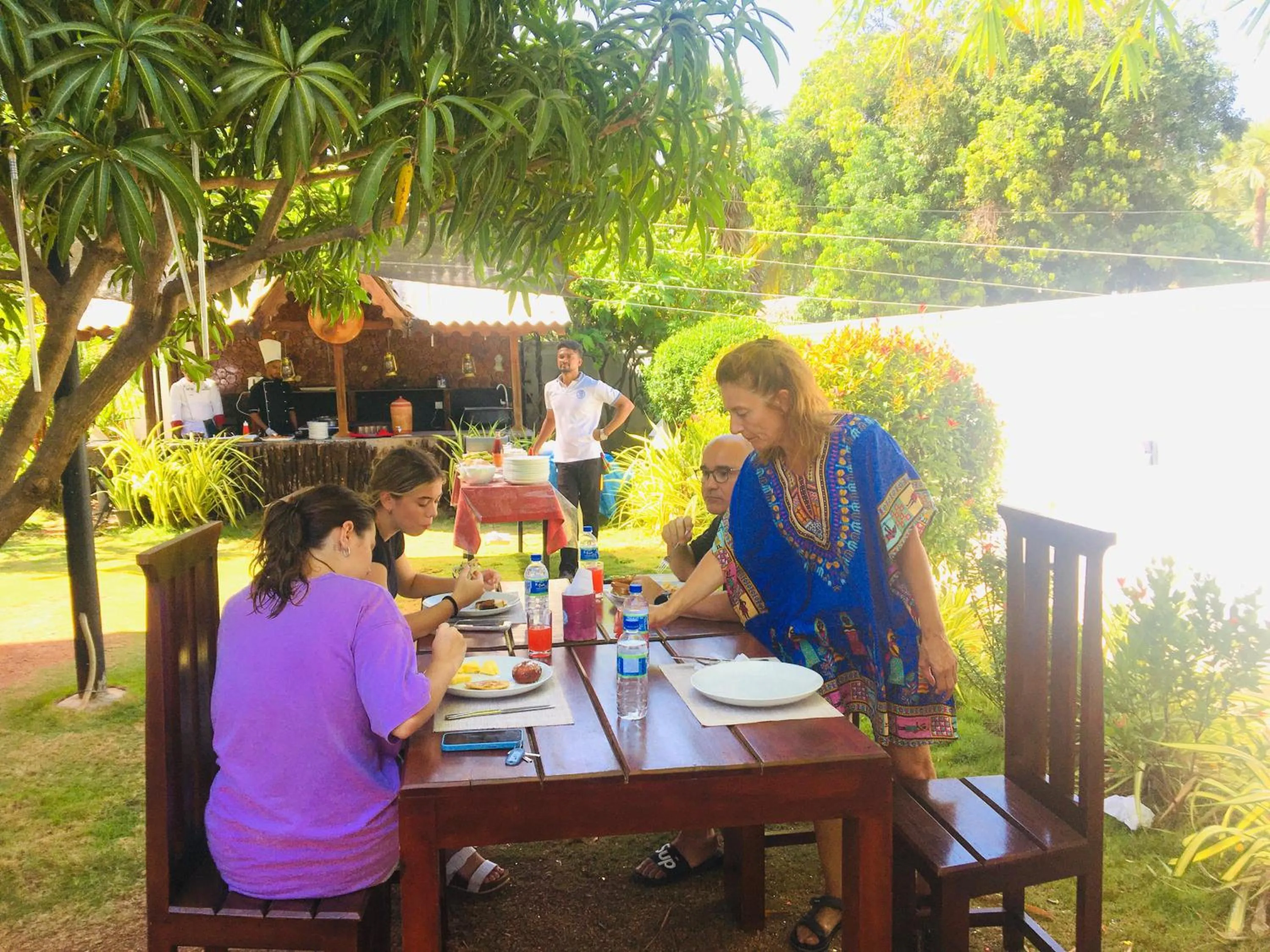 Breakfast in J7 Villaj Resort