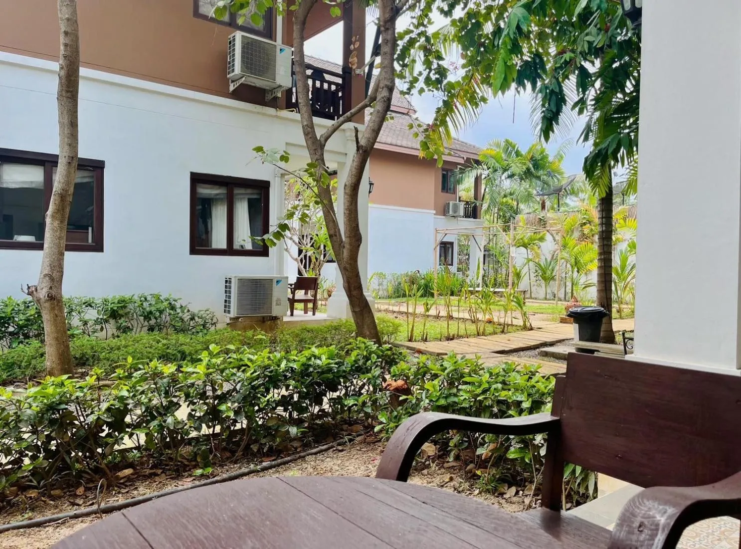 Garden view in Lanna Deer Resort Chiang Mai