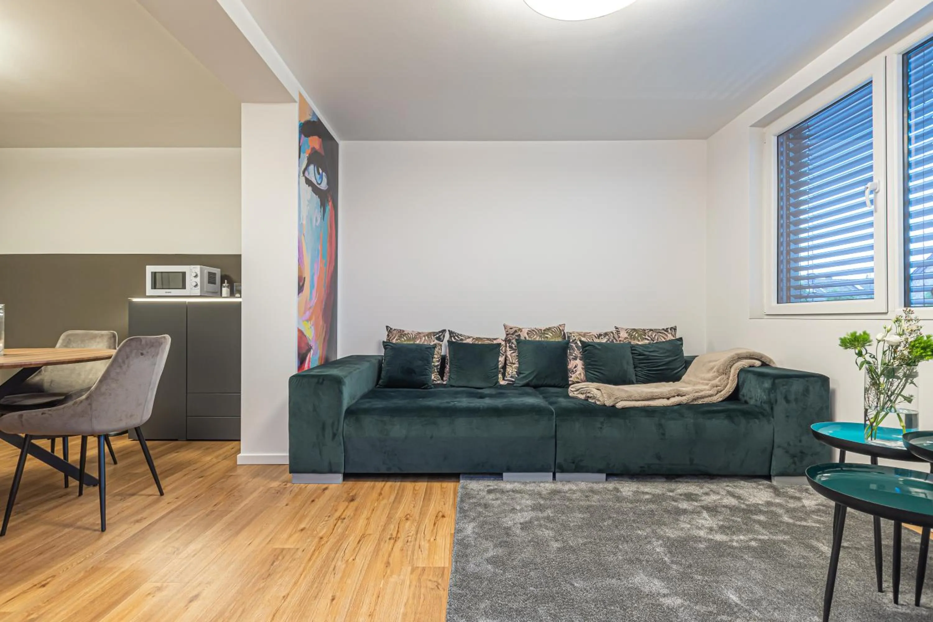 Living room in B26 Apartments - Unterwegs zu Hause