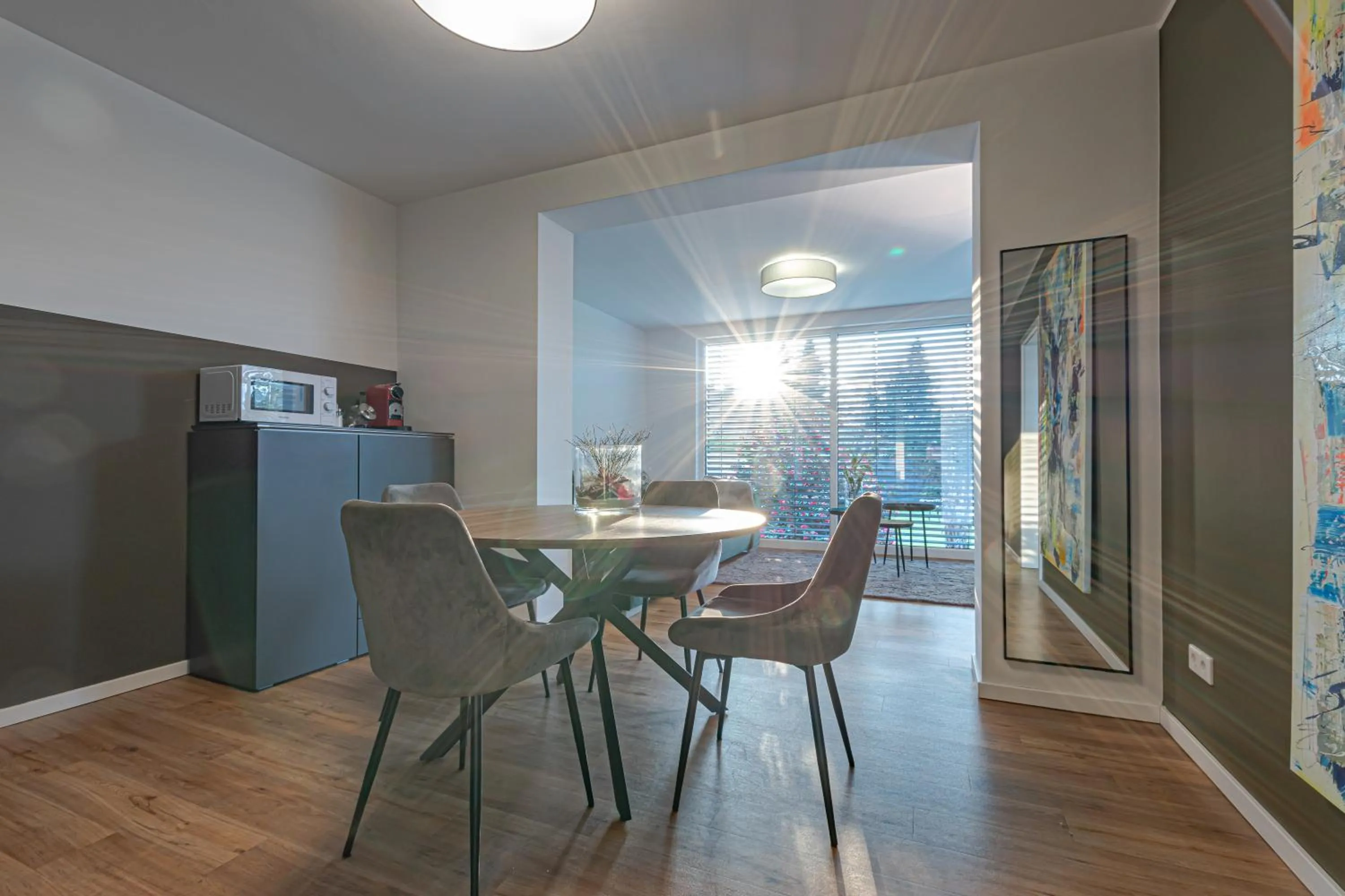 Dining area in B26 Apartments - Unterwegs zu Hause