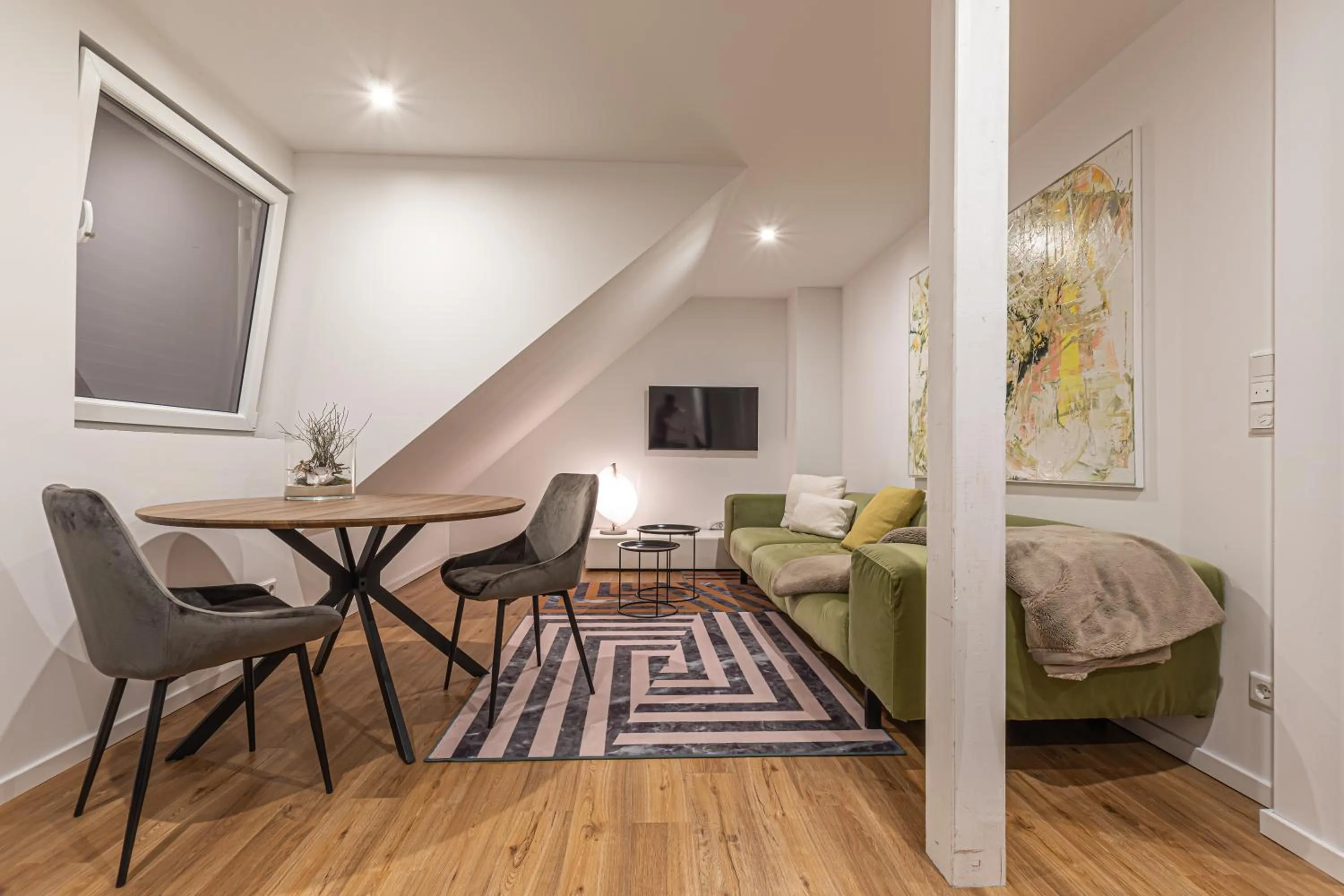 Living room in B26 Apartments - Unterwegs zu Hause