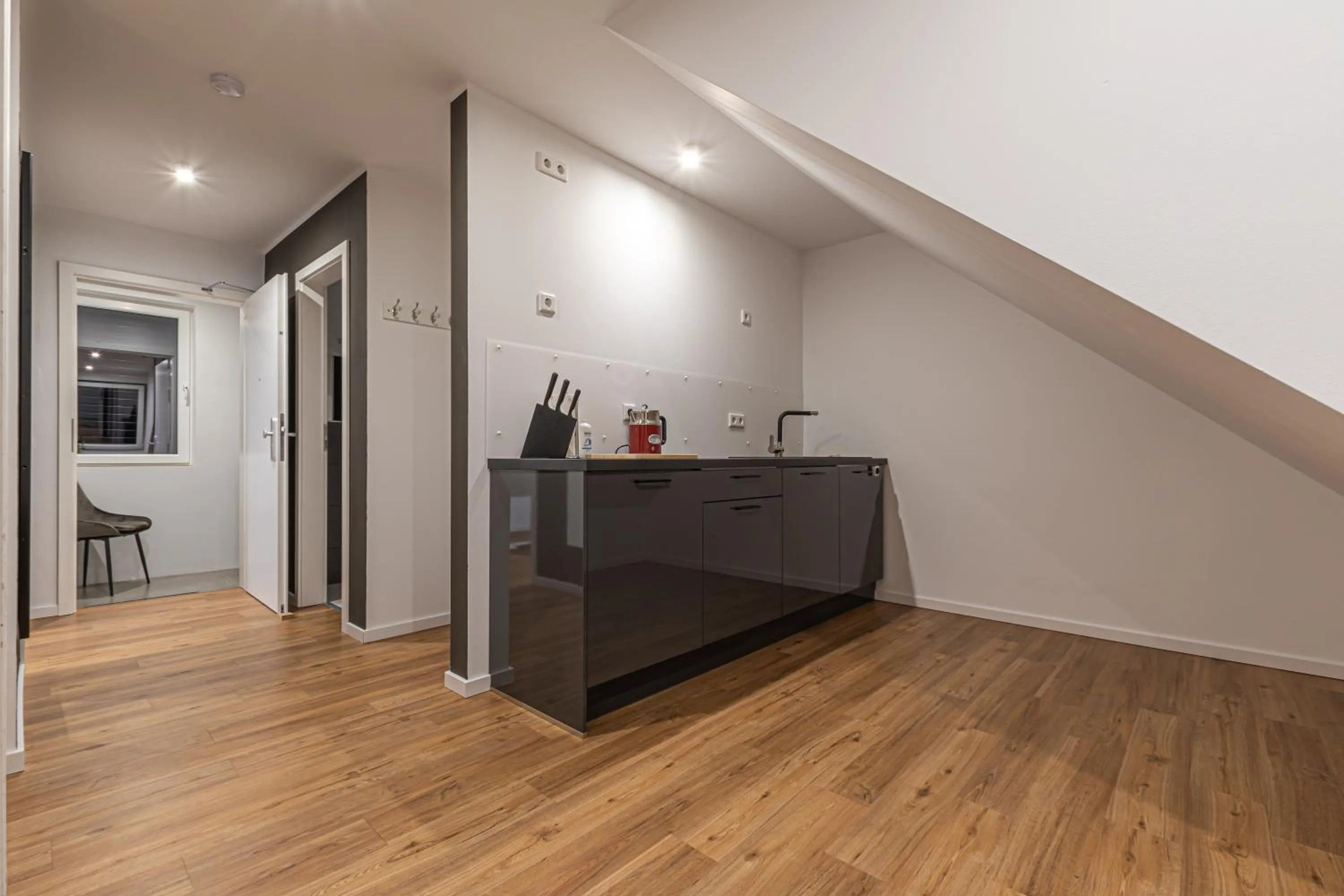 Kitchen or kitchenette in B26 Apartments - Unterwegs zu Hause
