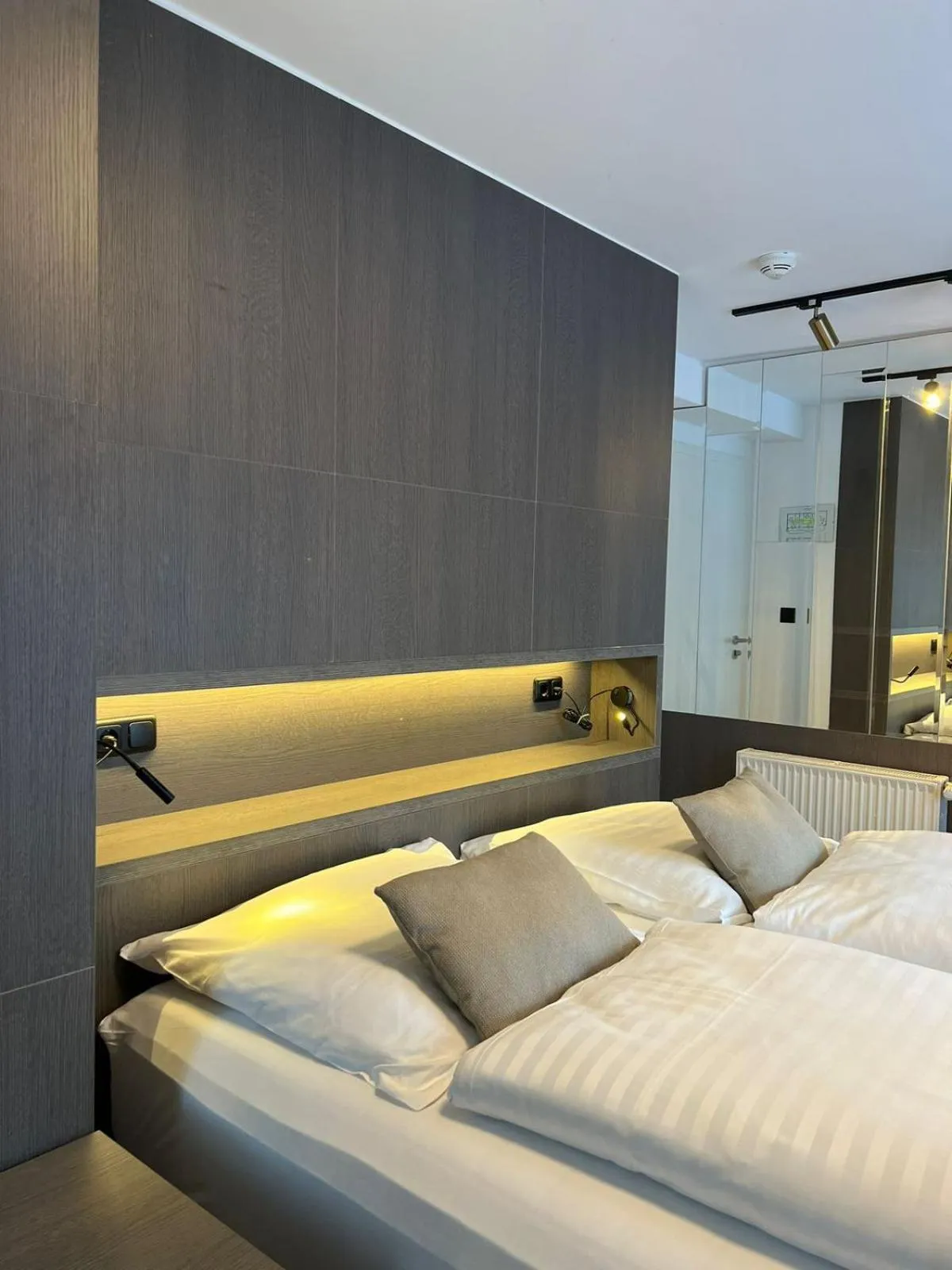 Bed in Hotel Harmshof Bispingen