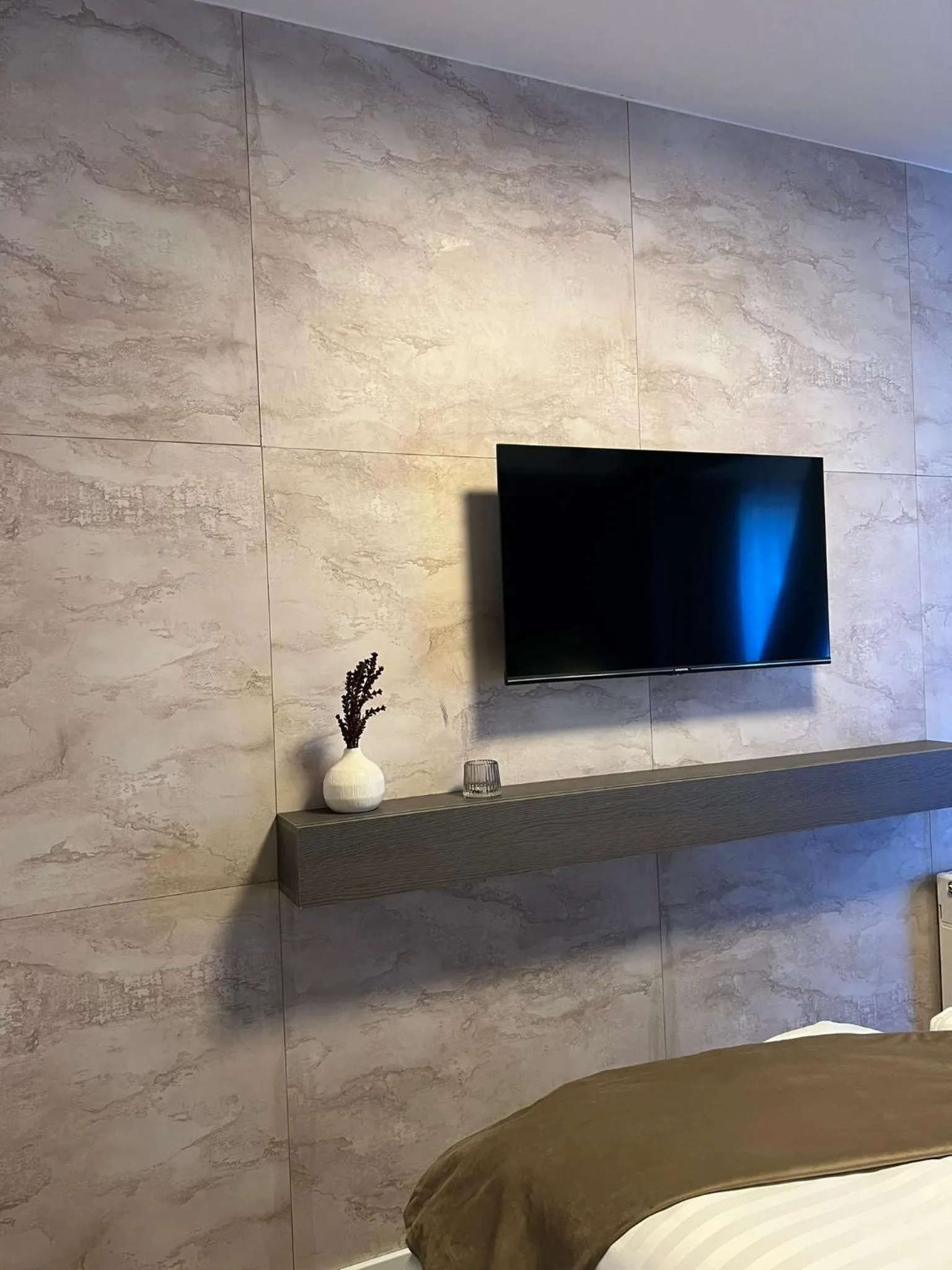 Bed in Hotel Harmshof Bispingen