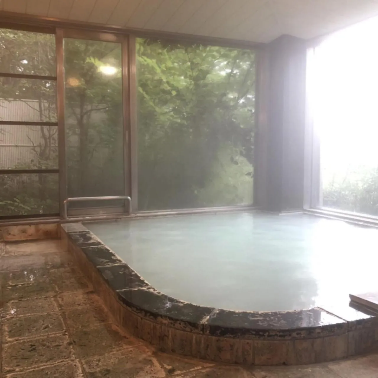 Hot Spring Bath in Lake Side Nikko Hotel