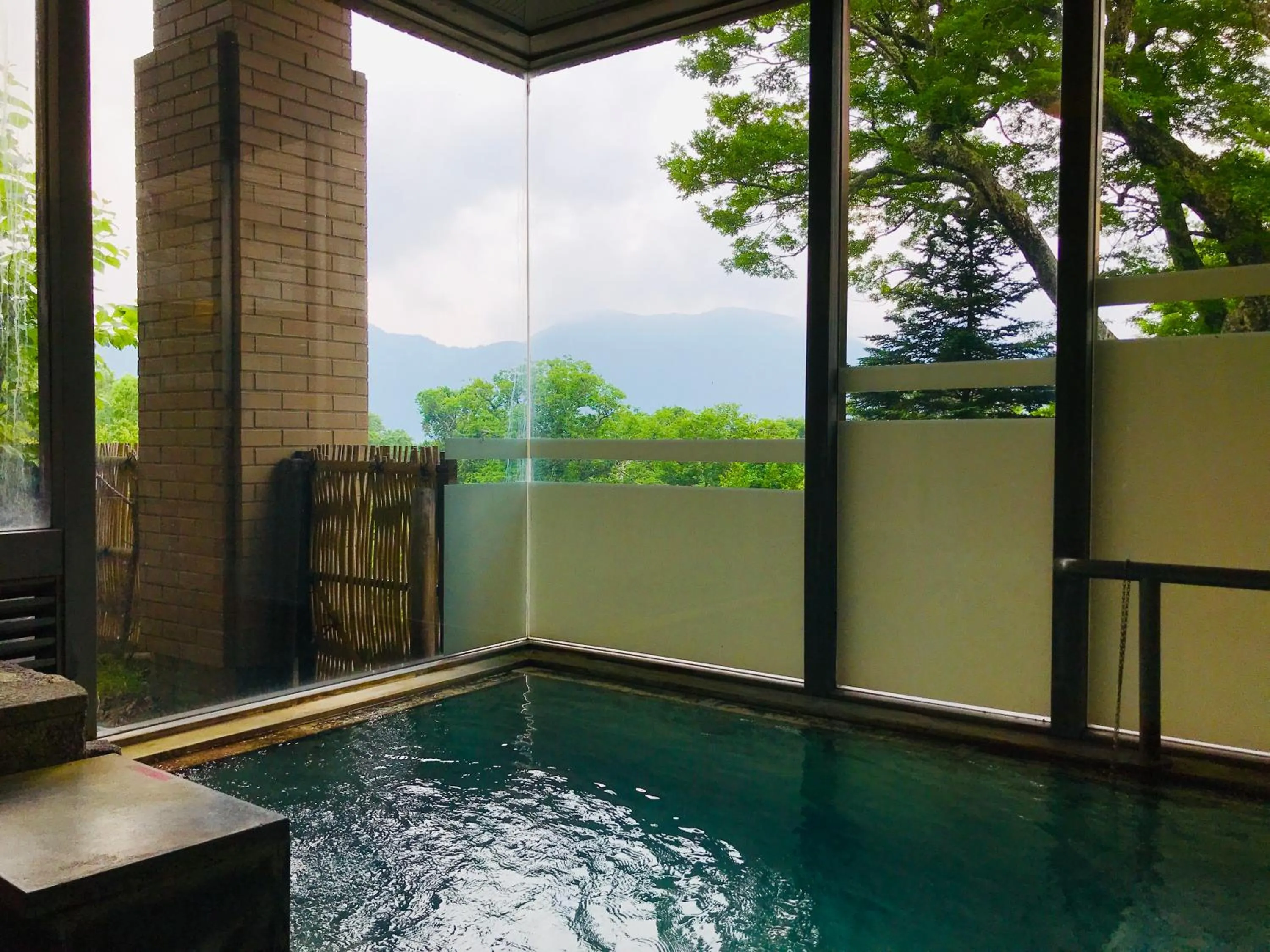 Hot Spring Bath in Lake Side Nikko Hotel