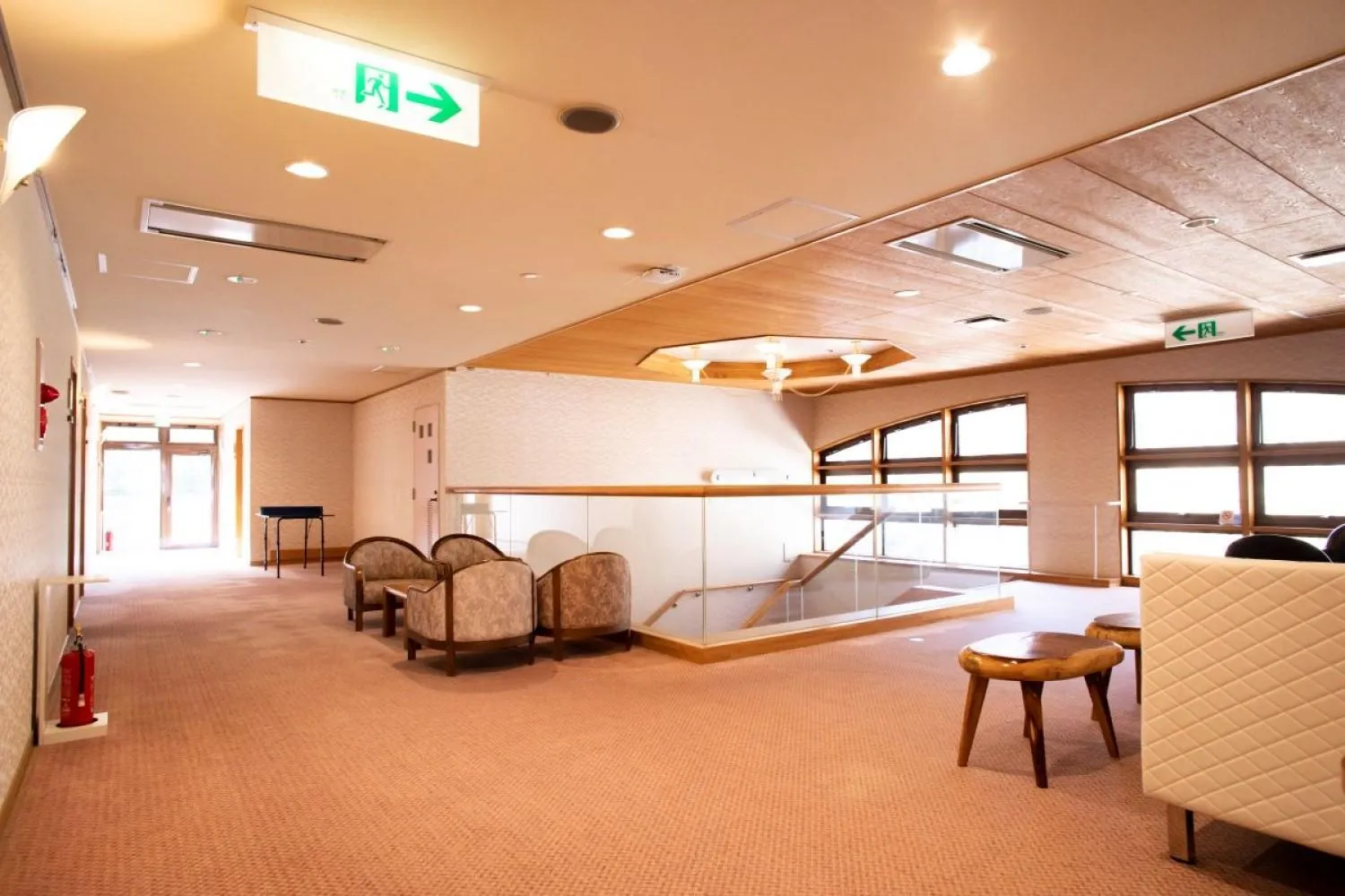 Seating area in Lake Side Nikko Hotel