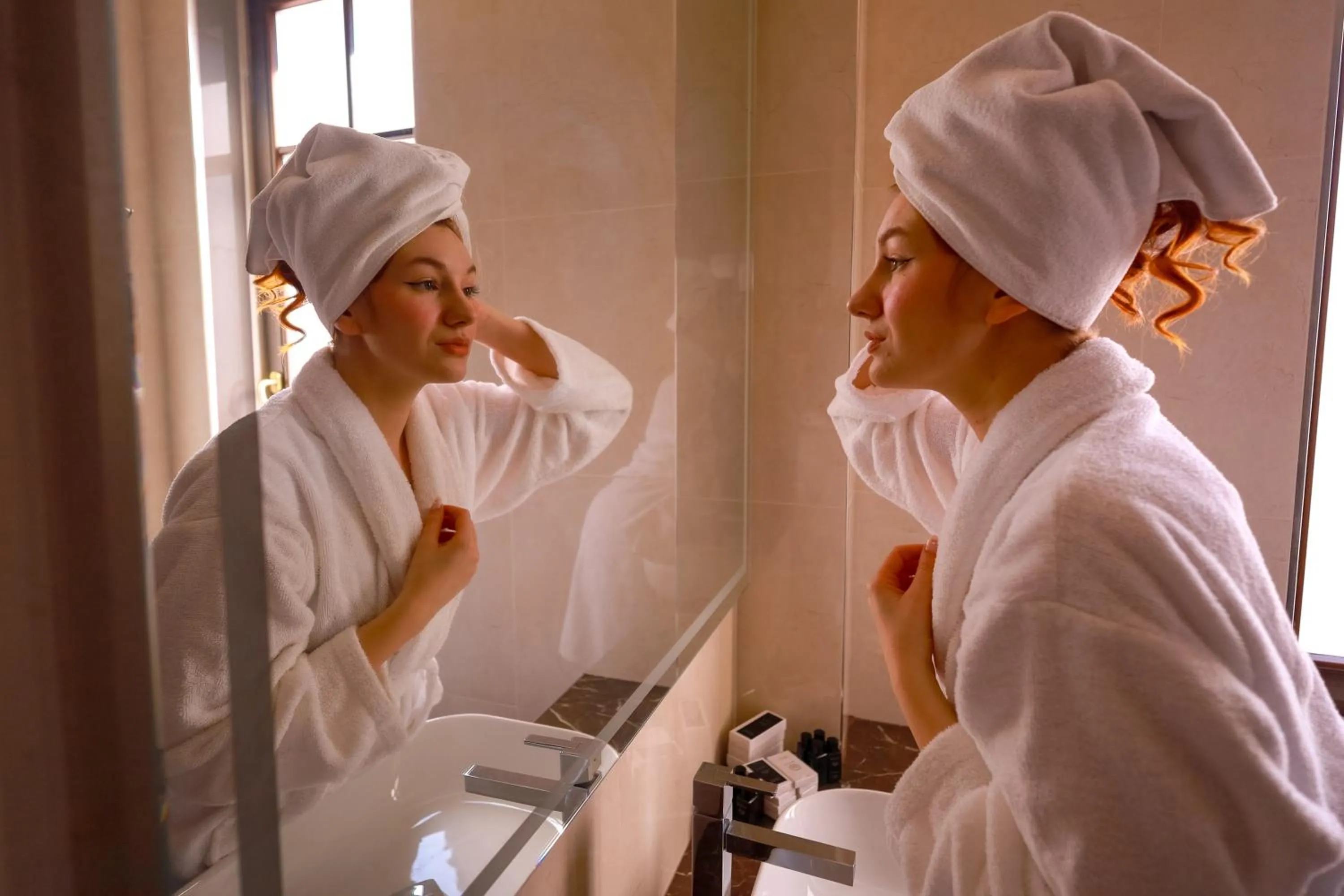 Seating area in Old Town Hotel