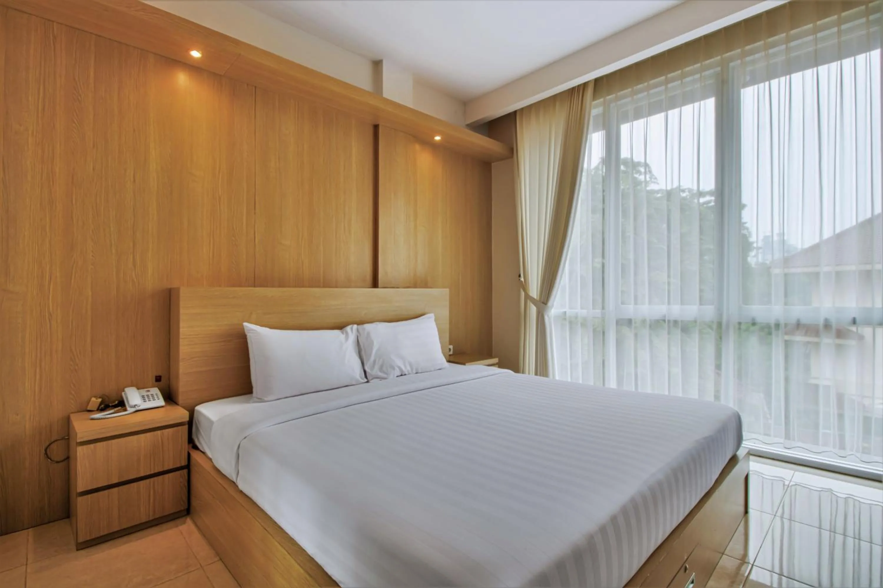 Bed in D Padmaya Residence