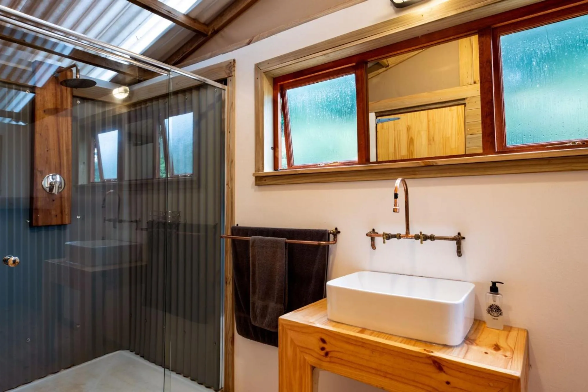Bathroom in AfriCamps Hoedspruit