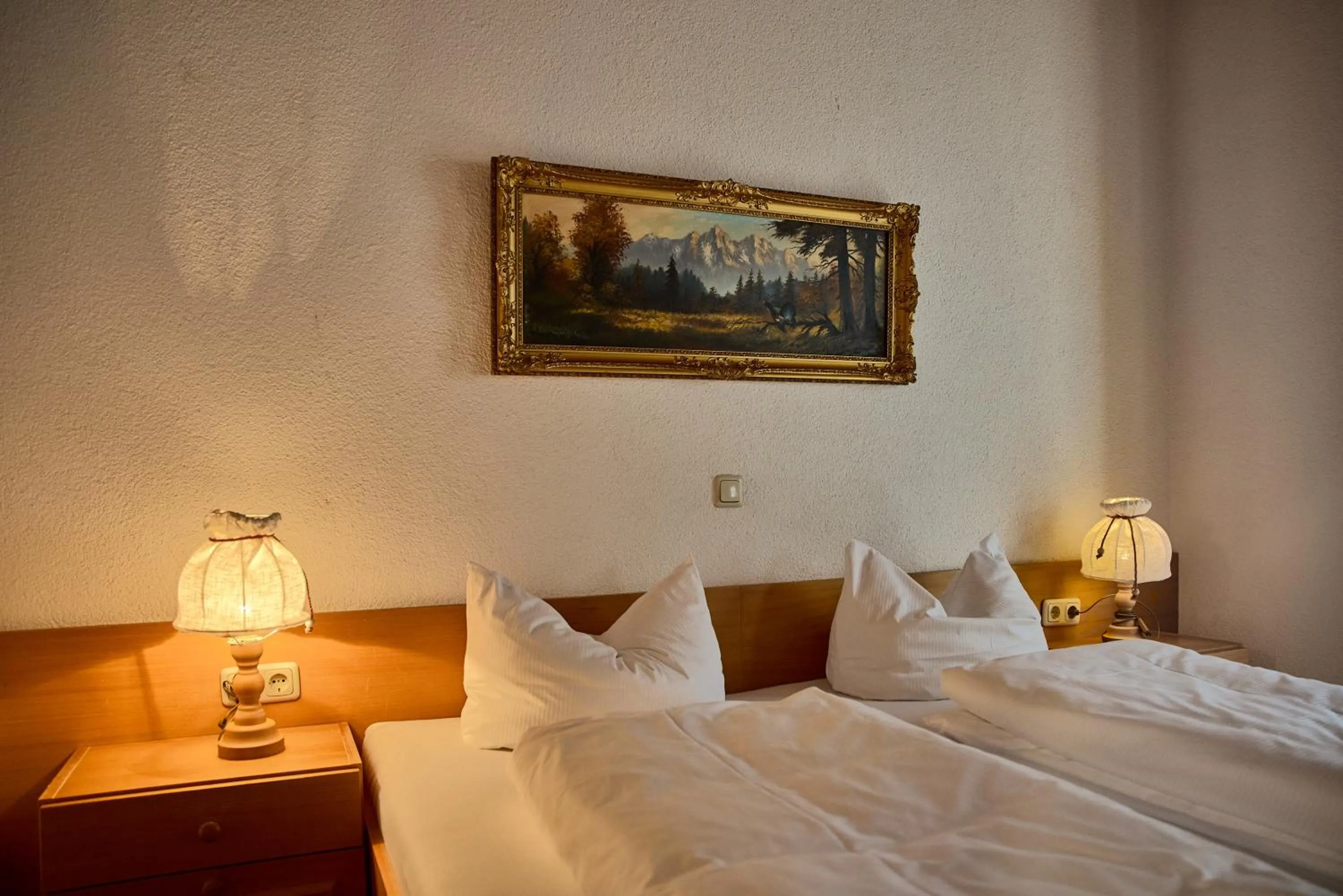 Bed in Alt Montafon Hotel Appartements by Pferd auf Wolke