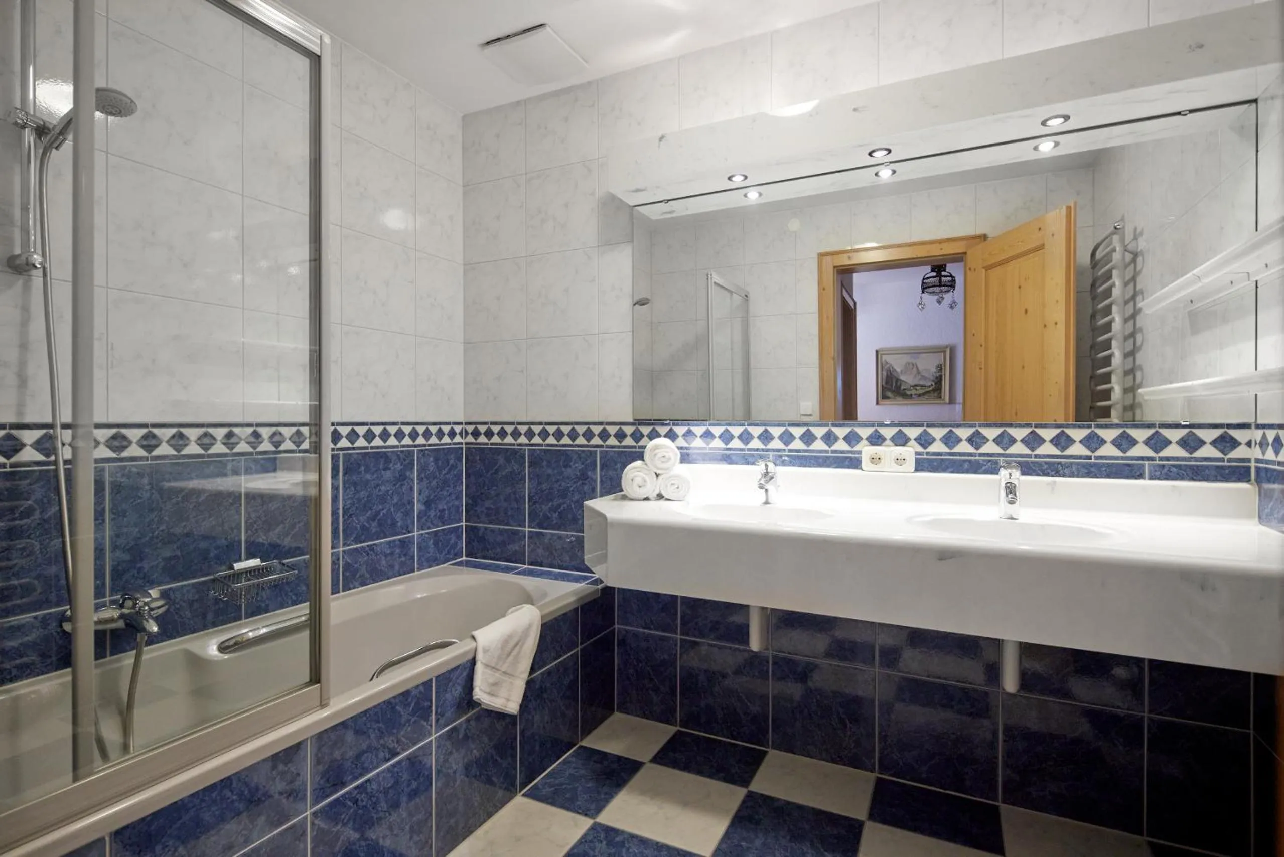 Bathroom in Alt Montafon Hotel Appartements by Pferd auf Wolke