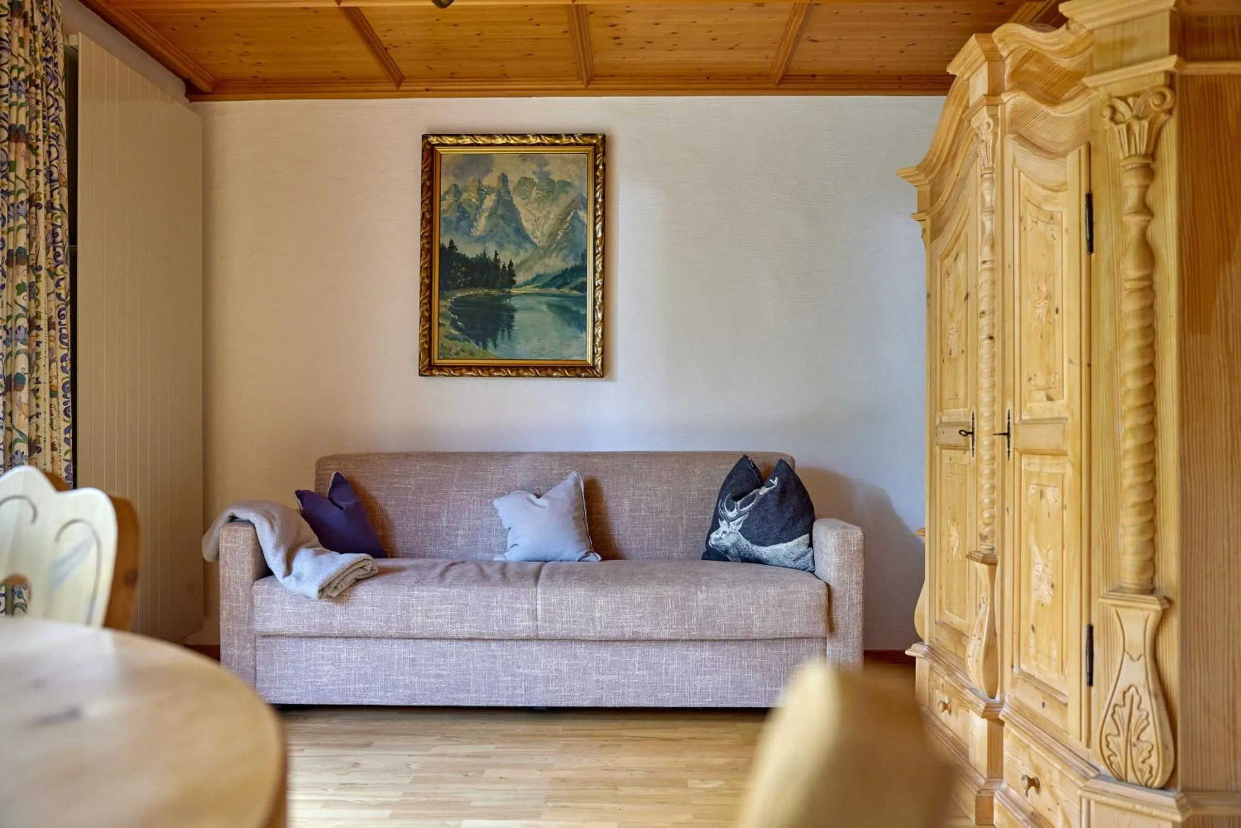 Communal lounge/ TV room in Alt Montafon Hotel Appartements by Pferd auf Wolke