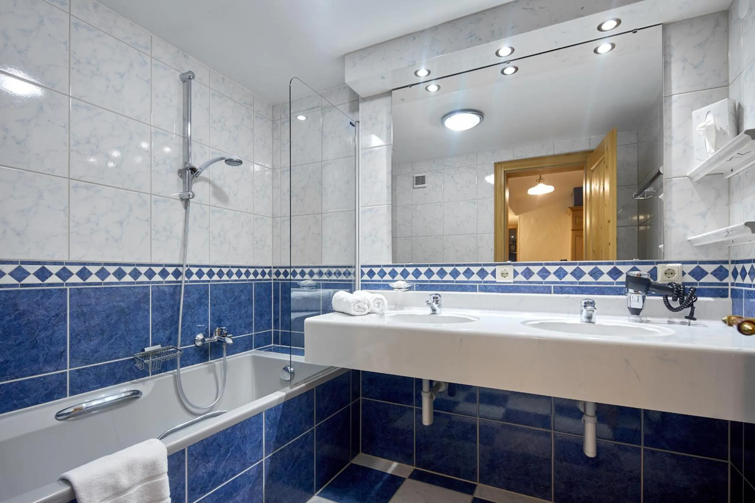 Bathroom in Alt Montafon Hotel Appartements by Pferd auf Wolke