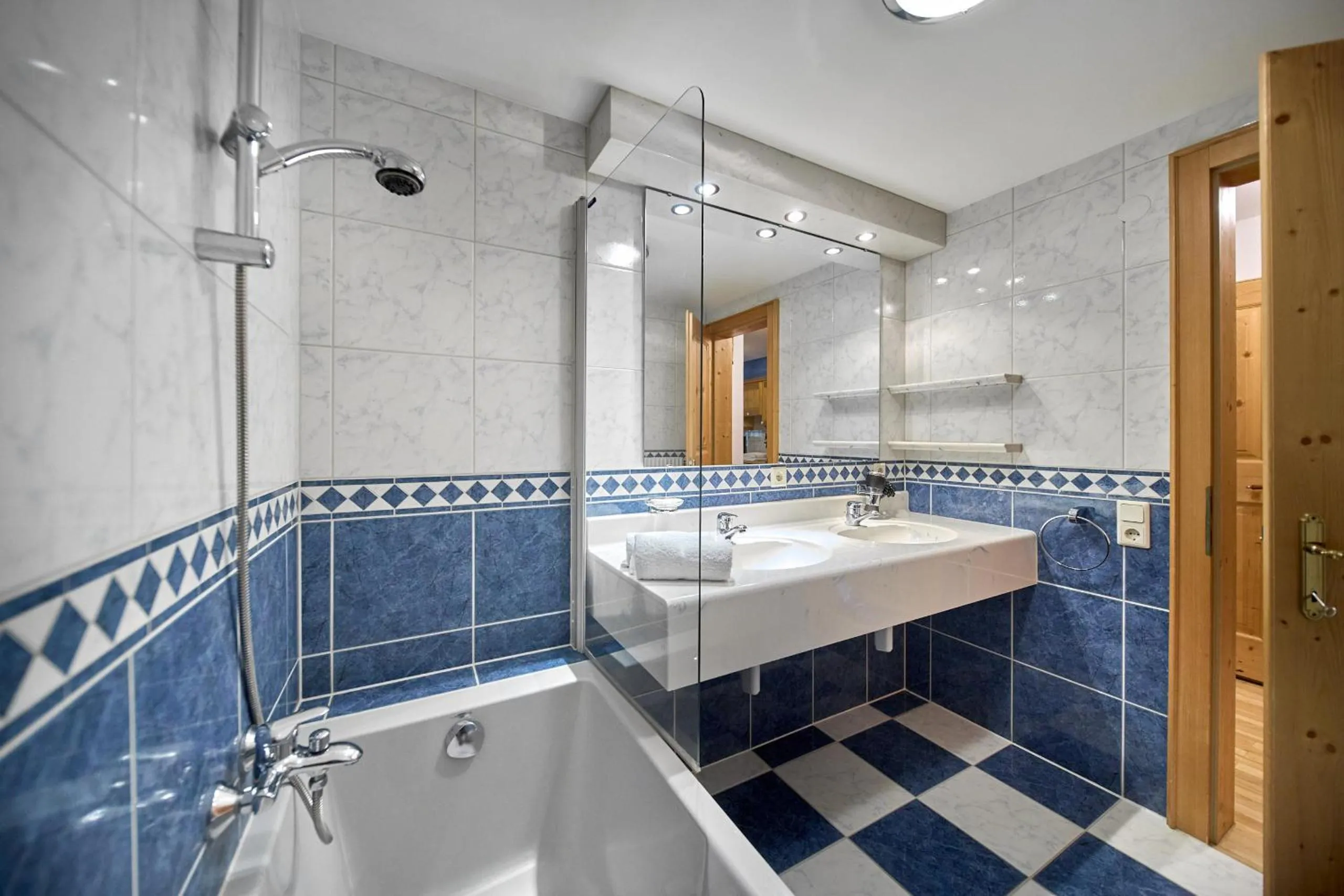 Bathroom in Alt Montafon Hotel Appartements by Pferd auf Wolke