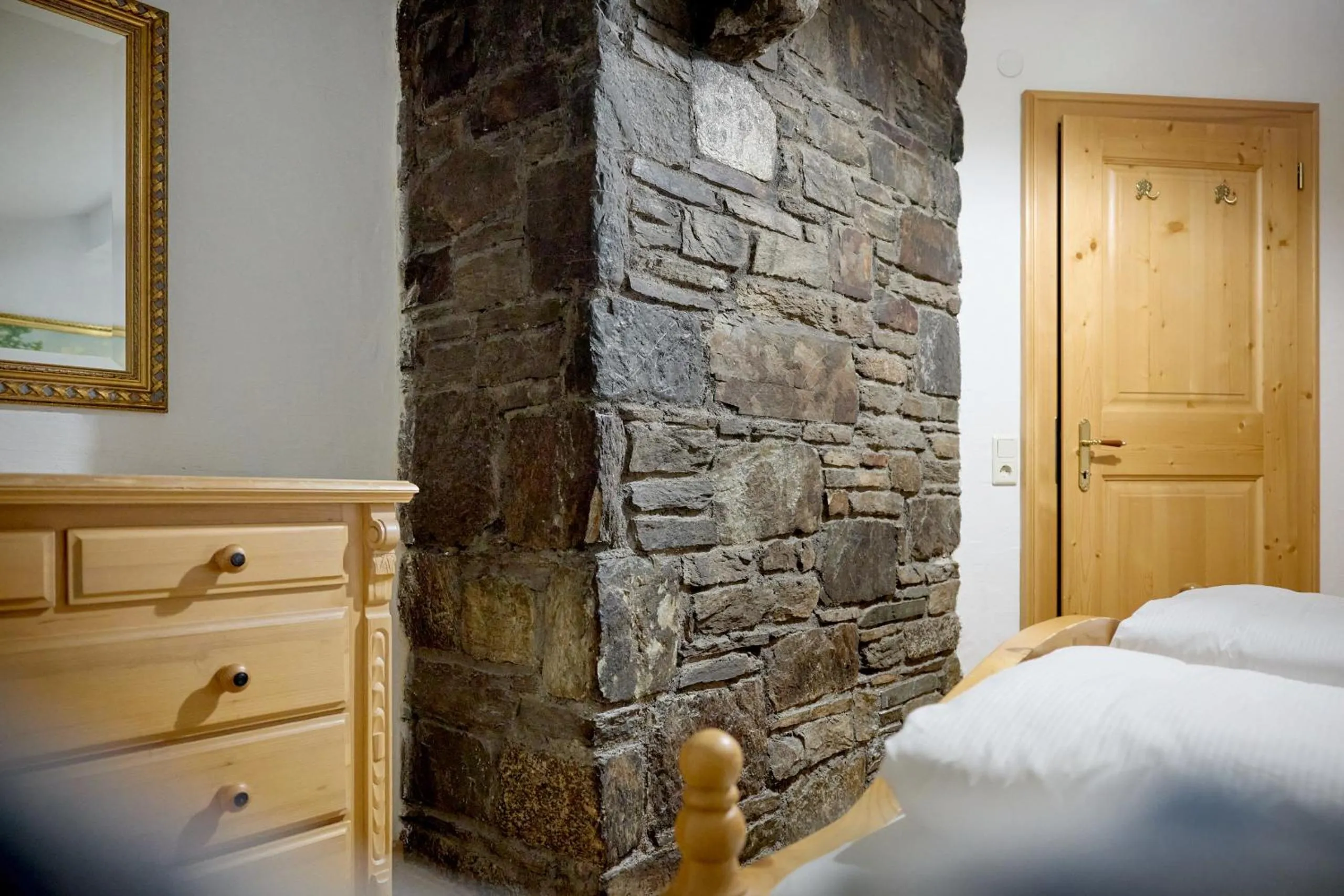 Bed in Alt Montafon Hotel Appartements by Pferd auf Wolke