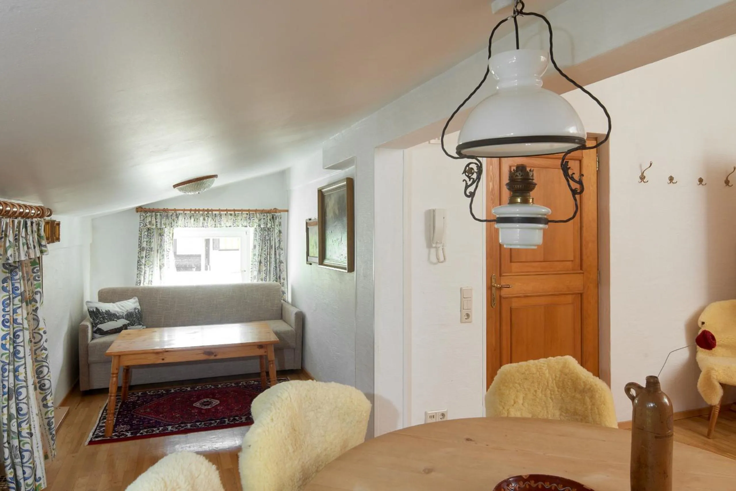 Communal lounge/ TV room in Alt Montafon Hotel Appartements by Pferd auf Wolke