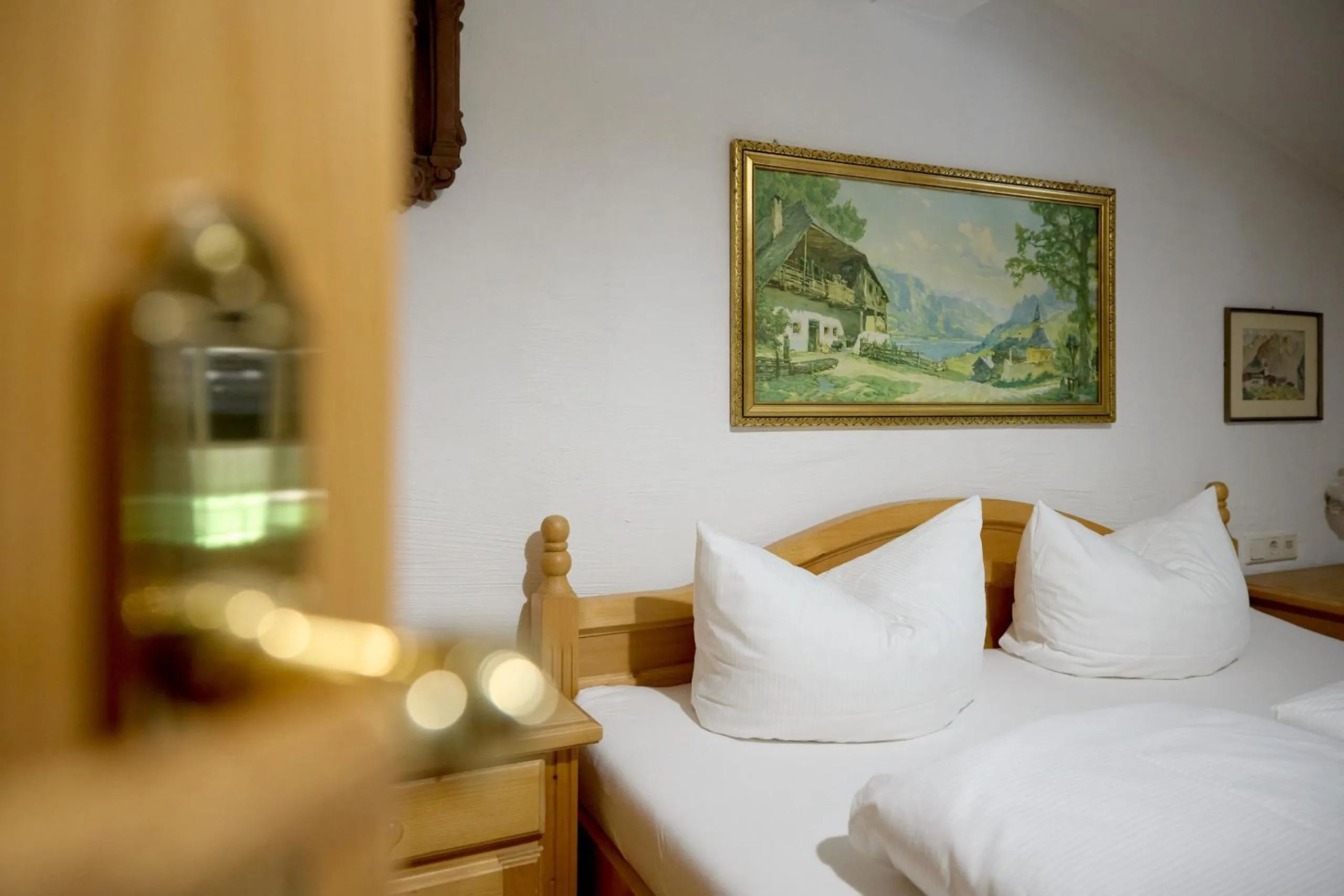 Bed in Alt Montafon Hotel Appartements by Pferd auf Wolke