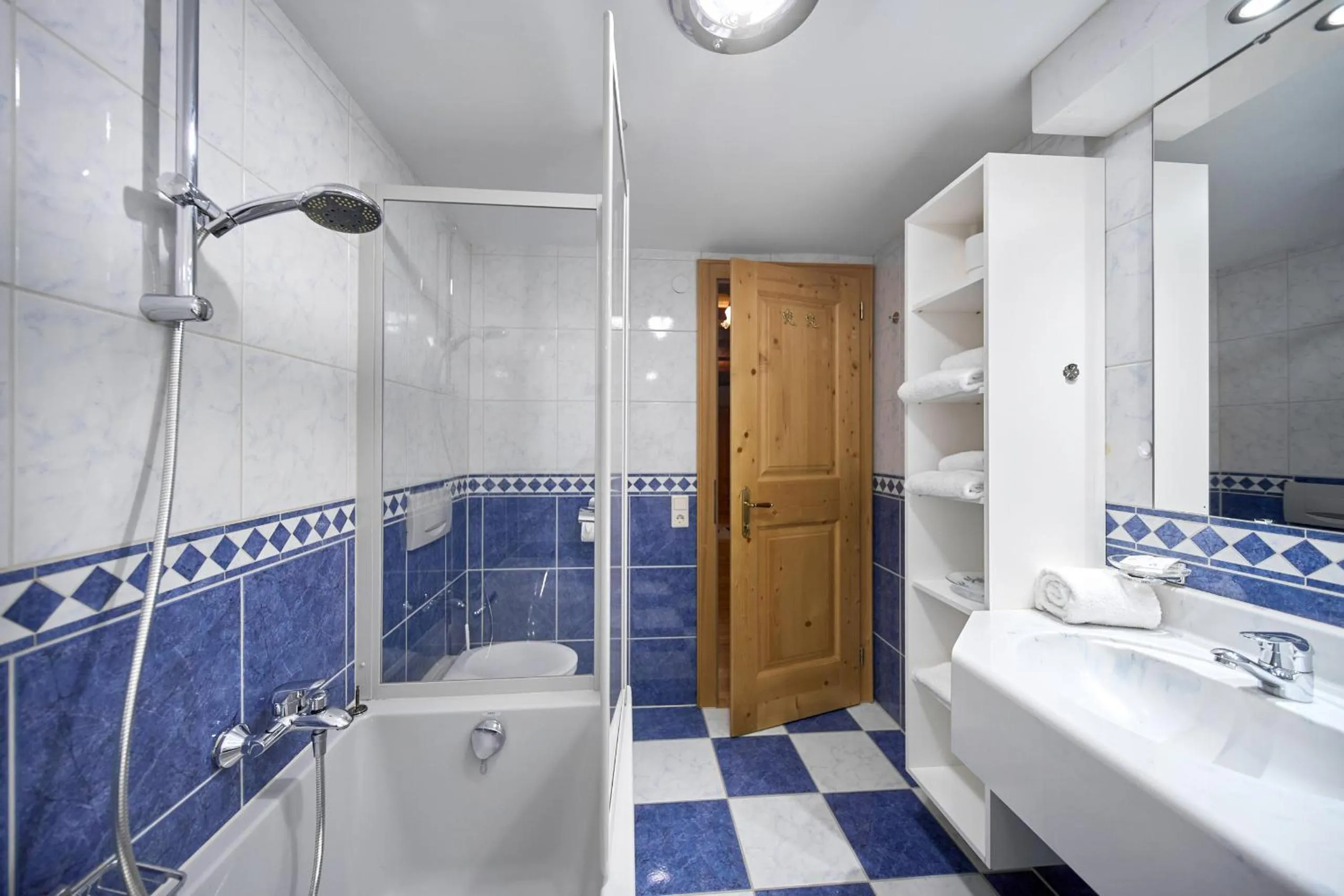 Bathroom in Alt Montafon Hotel Appartements by Pferd auf Wolke