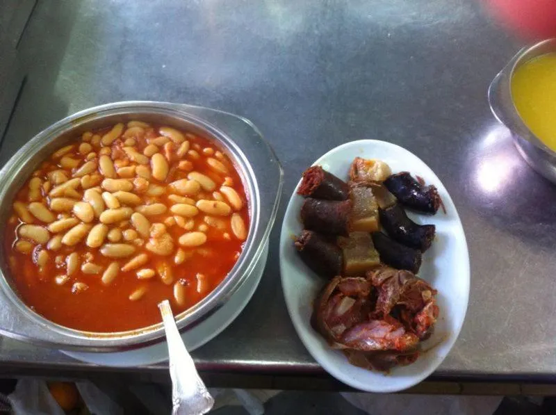 Food close-up in Hotel Nueva Allandesa