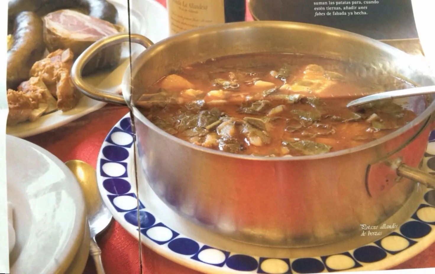 Food close-up in Hotel Nueva Allandesa