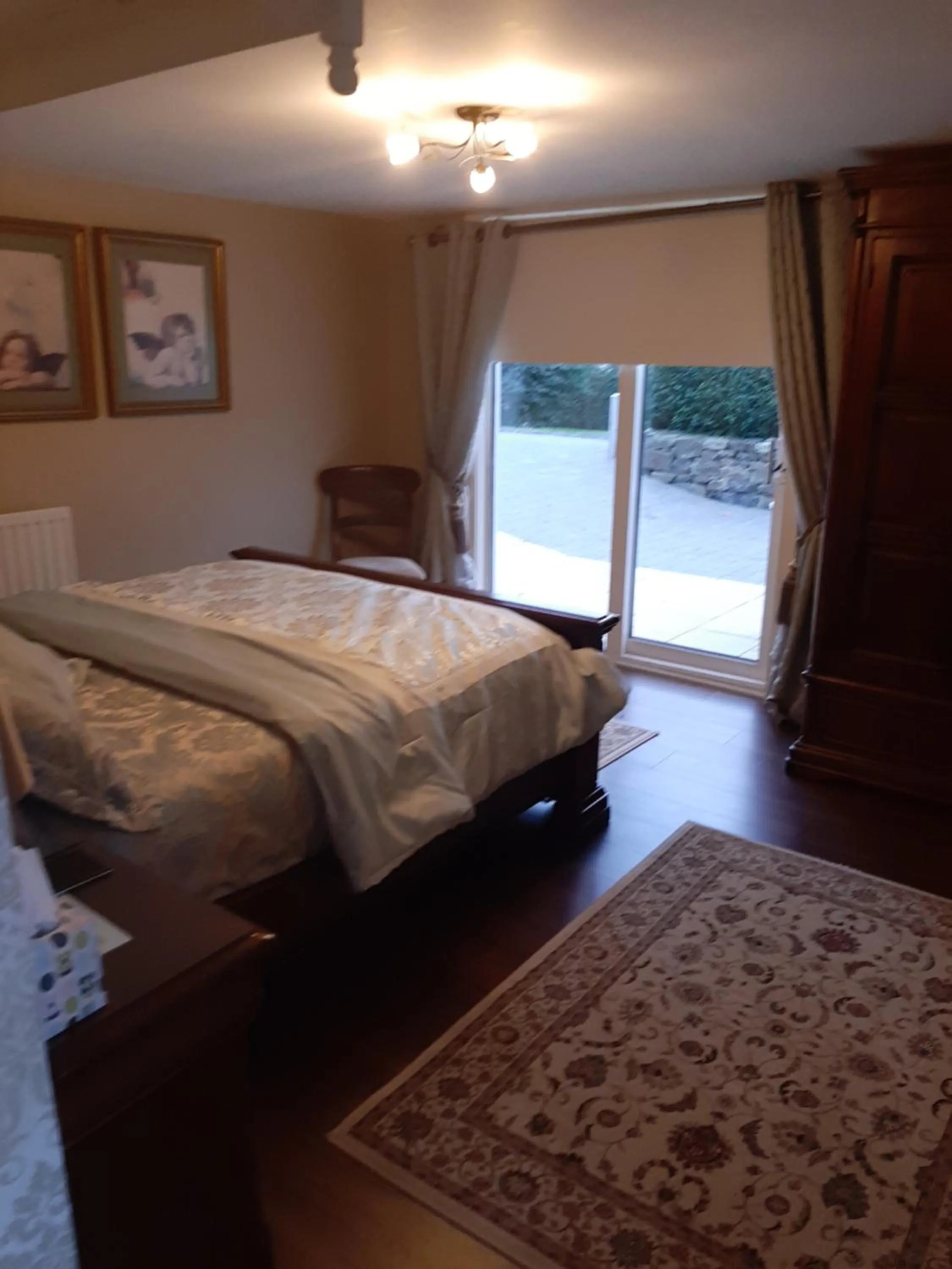 Bed in Riverside Lodge