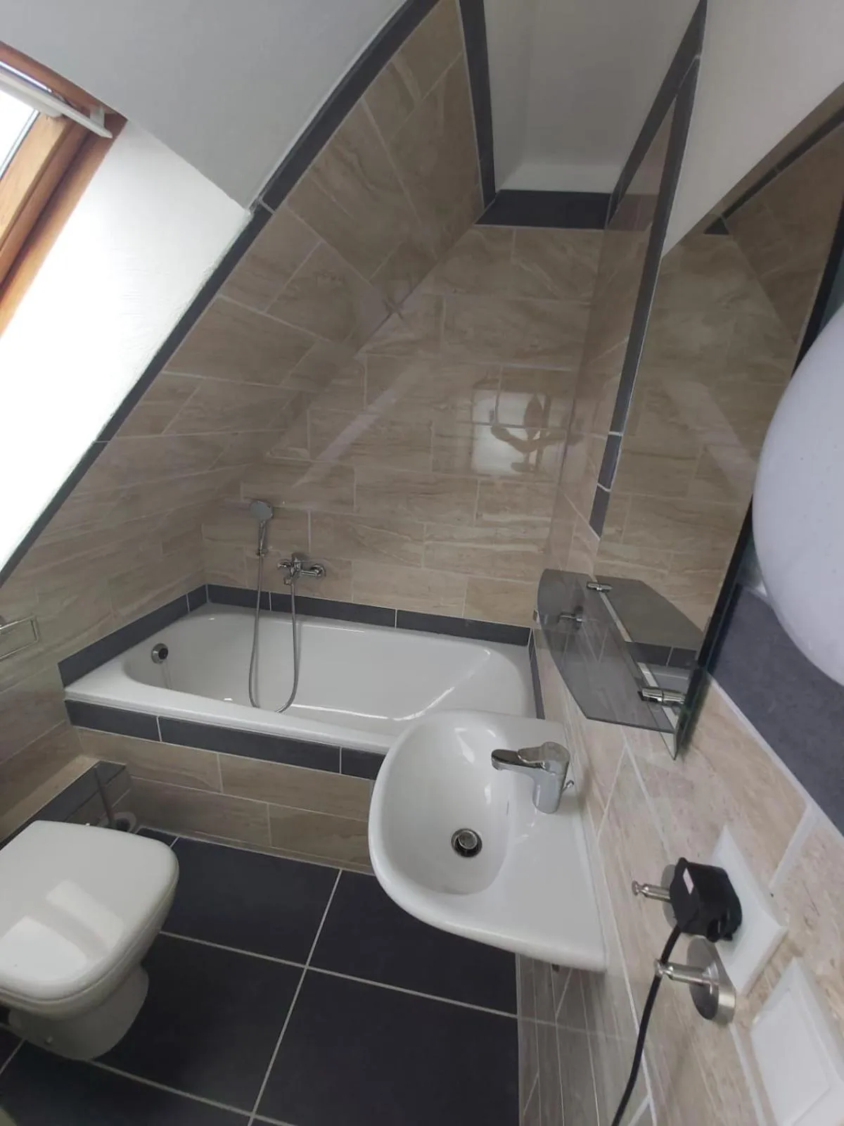 Toilet in Gasthof zur Alten Post