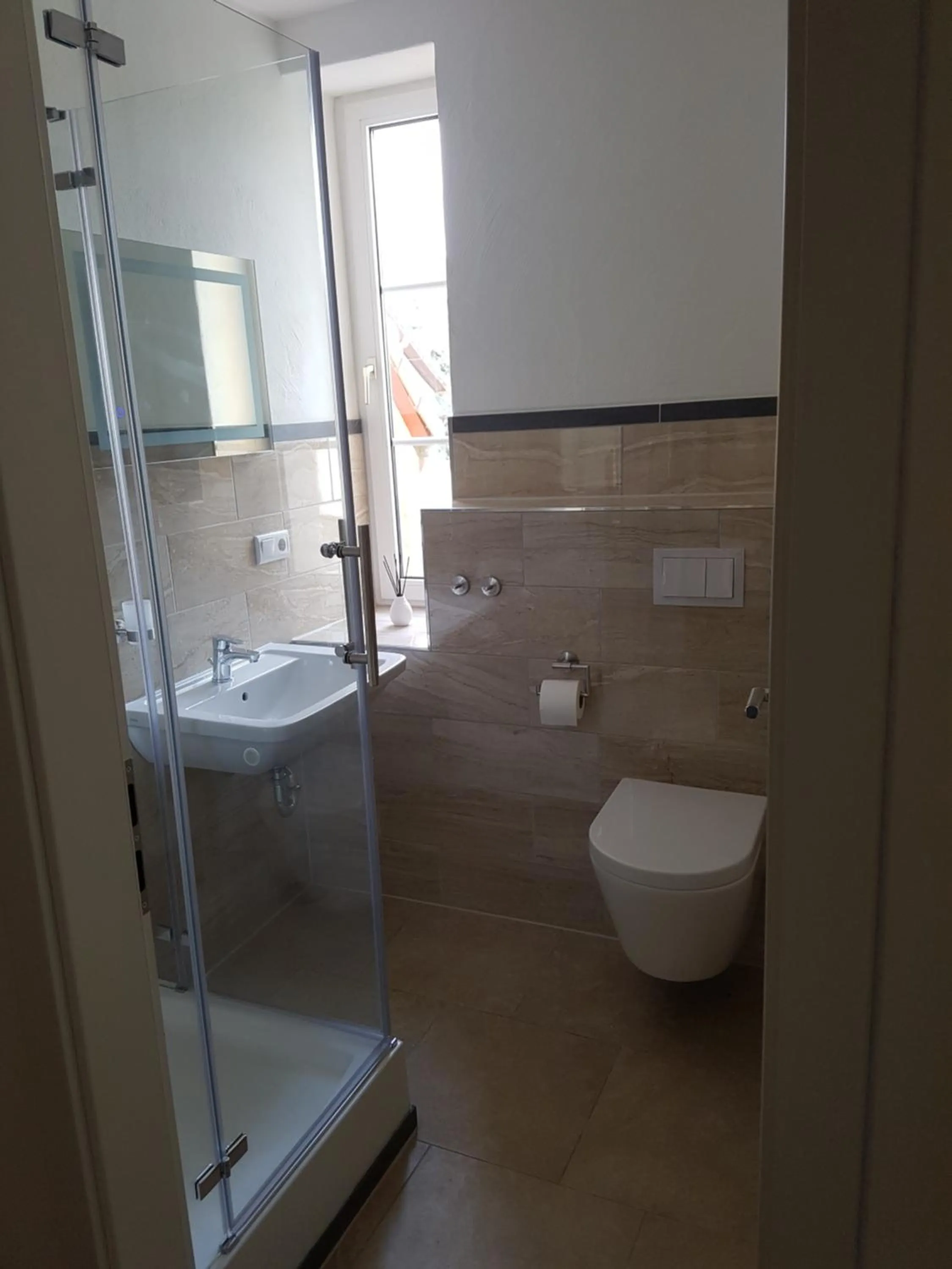 Toilet in Gasthof zur Alten Post