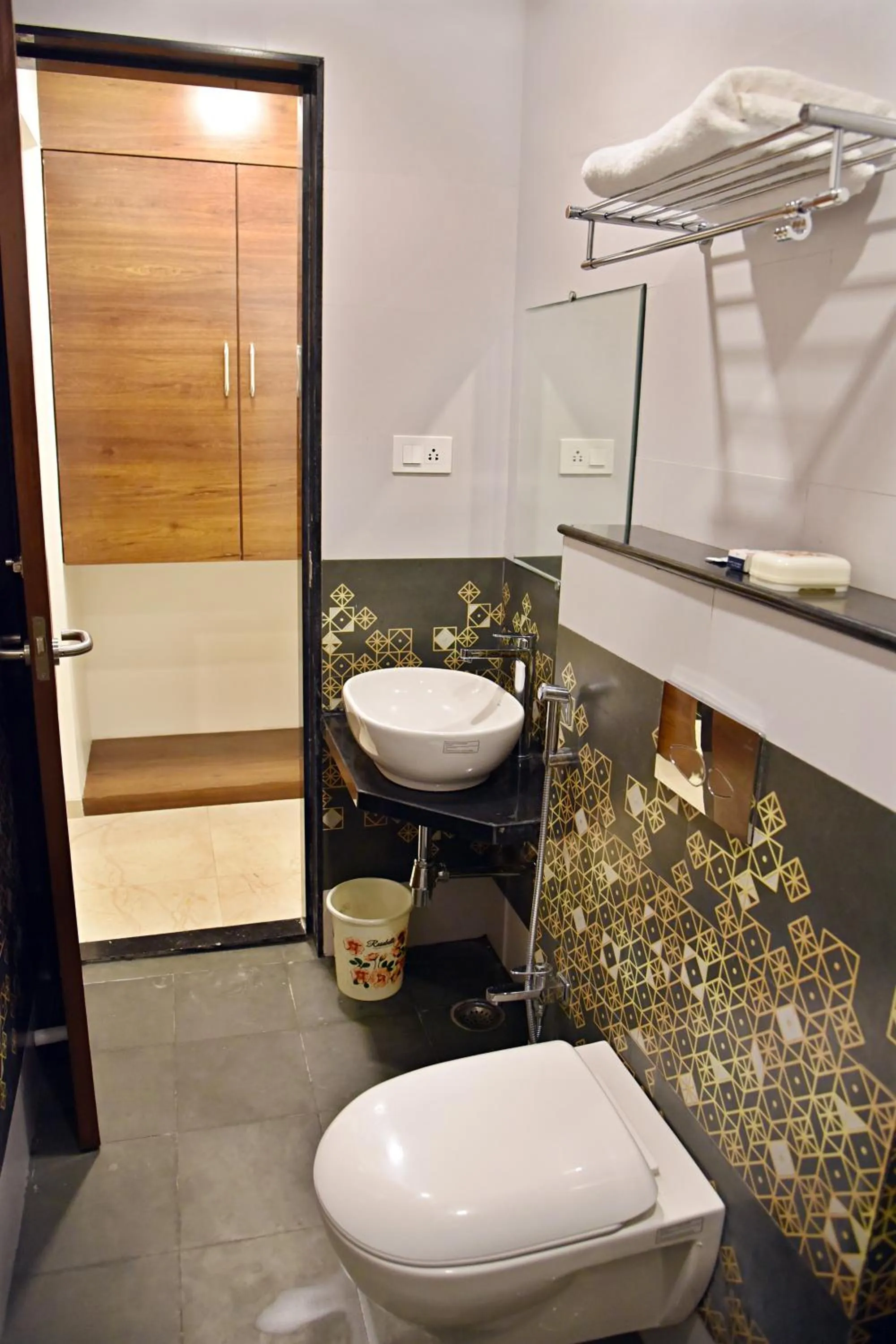 Toilet in Hotel Grand Ecotel, Aurangabad