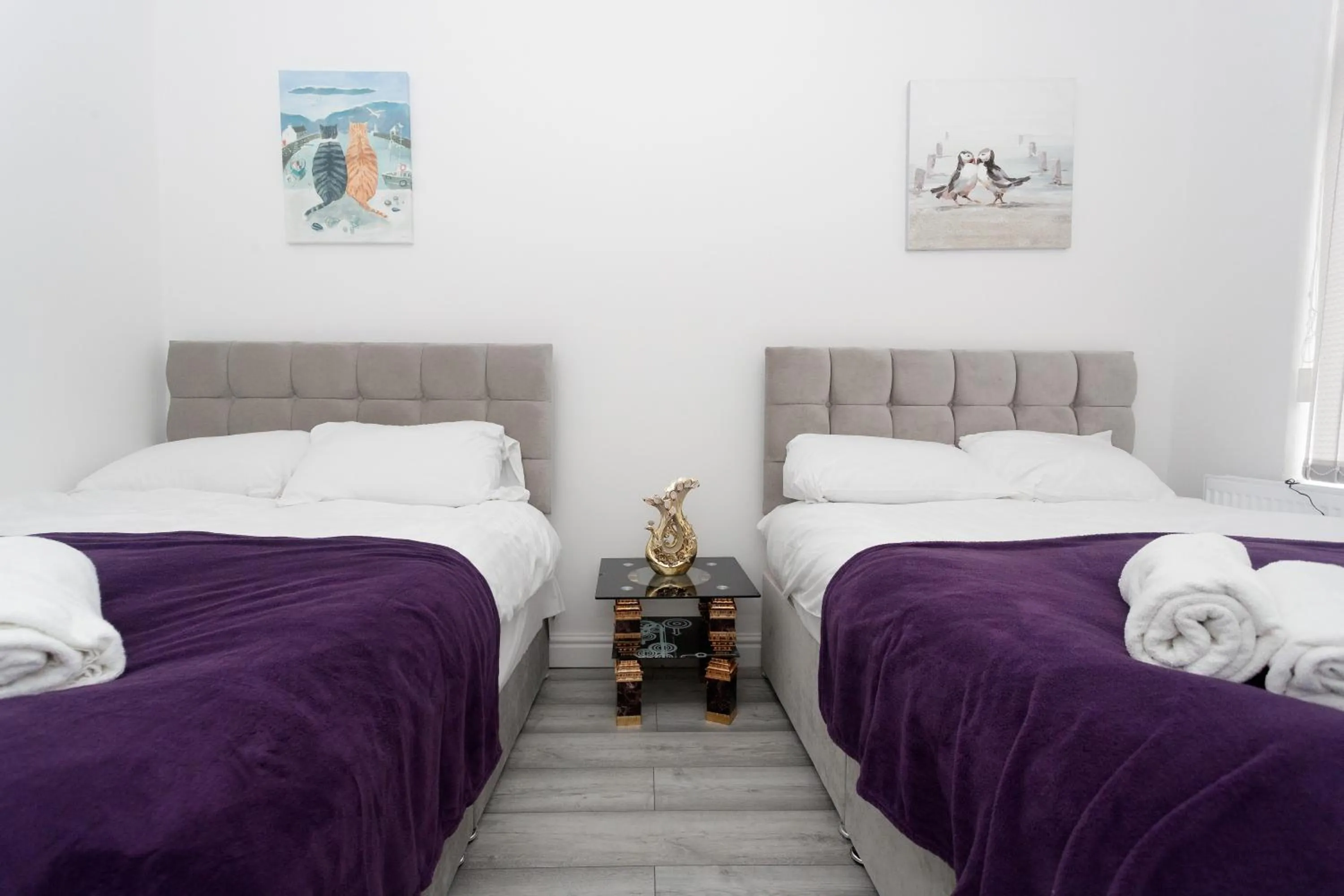 Bedroom in Calvin House Apartments