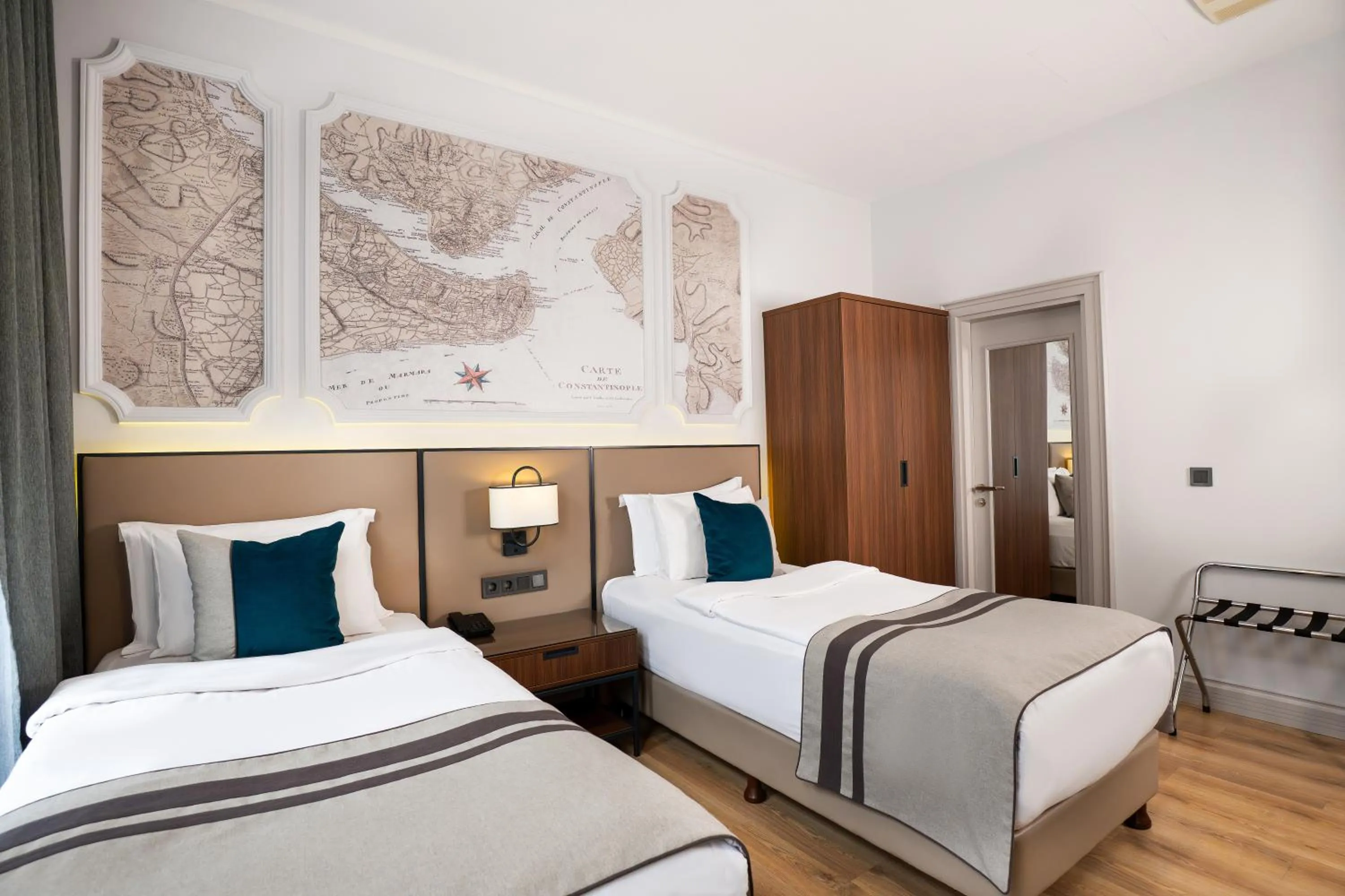 Bed in Akka Suites Taksim-Special Class