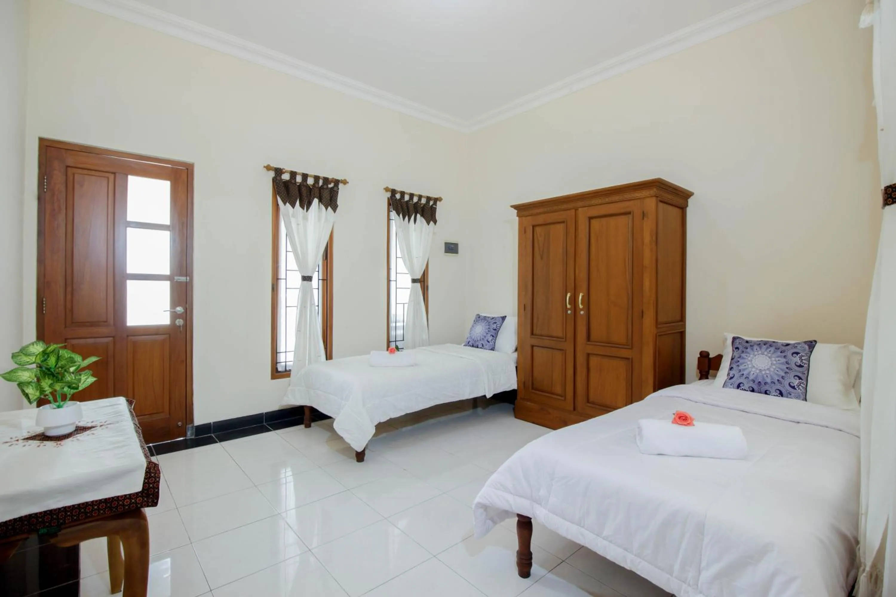 Bed in Nginap at Joy House