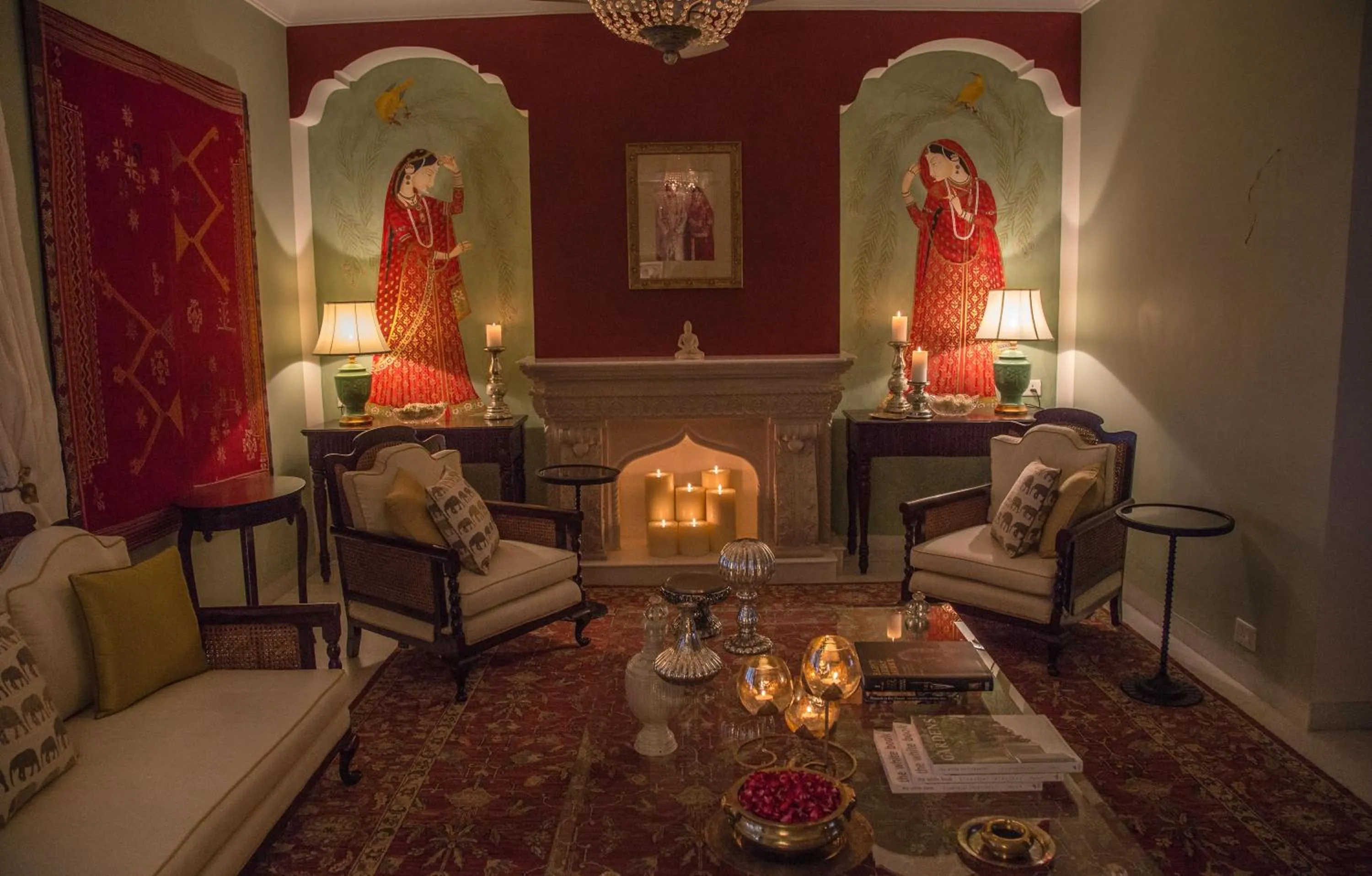 Living room in The Rohet House